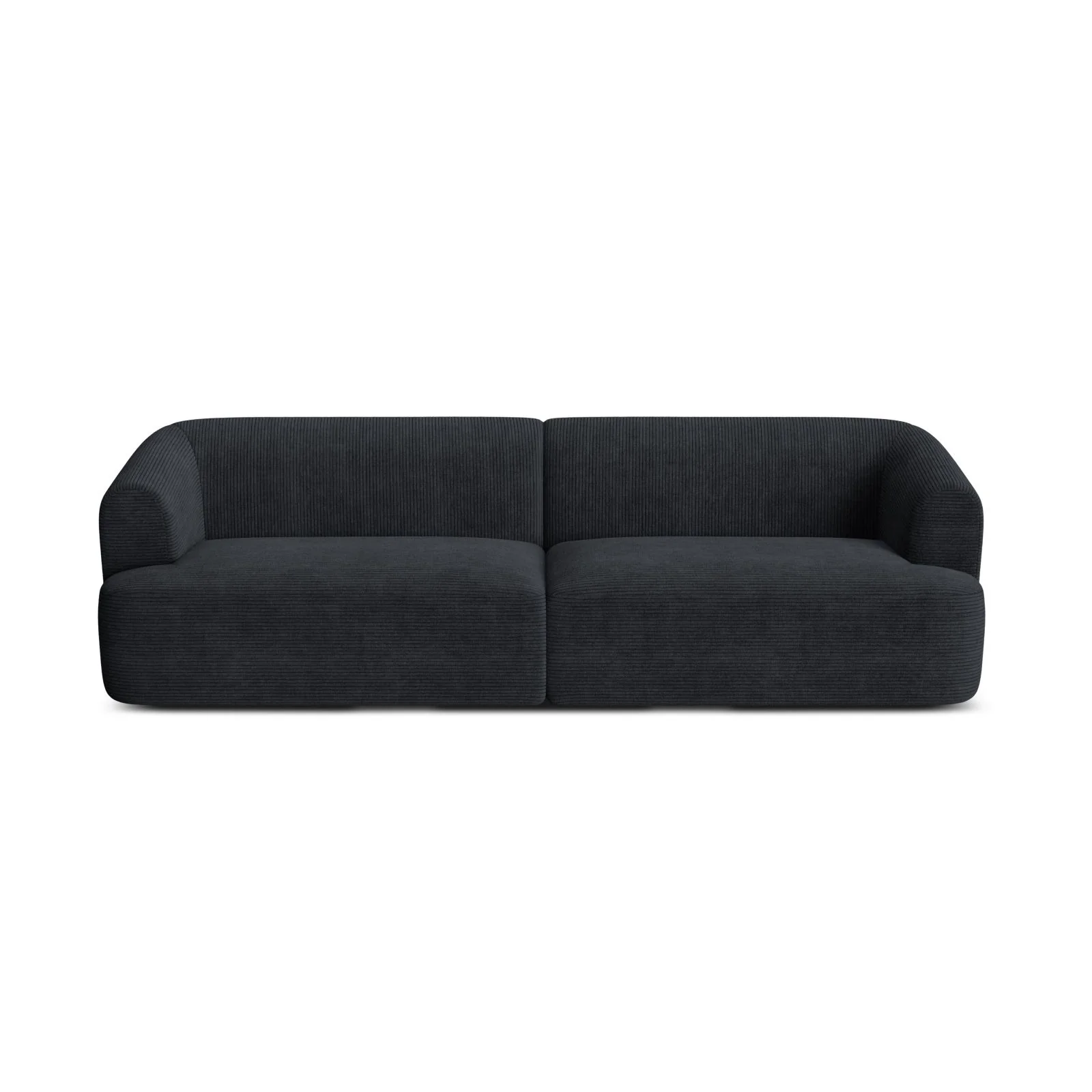 Campi 4-Sitzer Sofa aus Samt, Cord oder Strukturstoff, 255x90x70 cm - Image 136