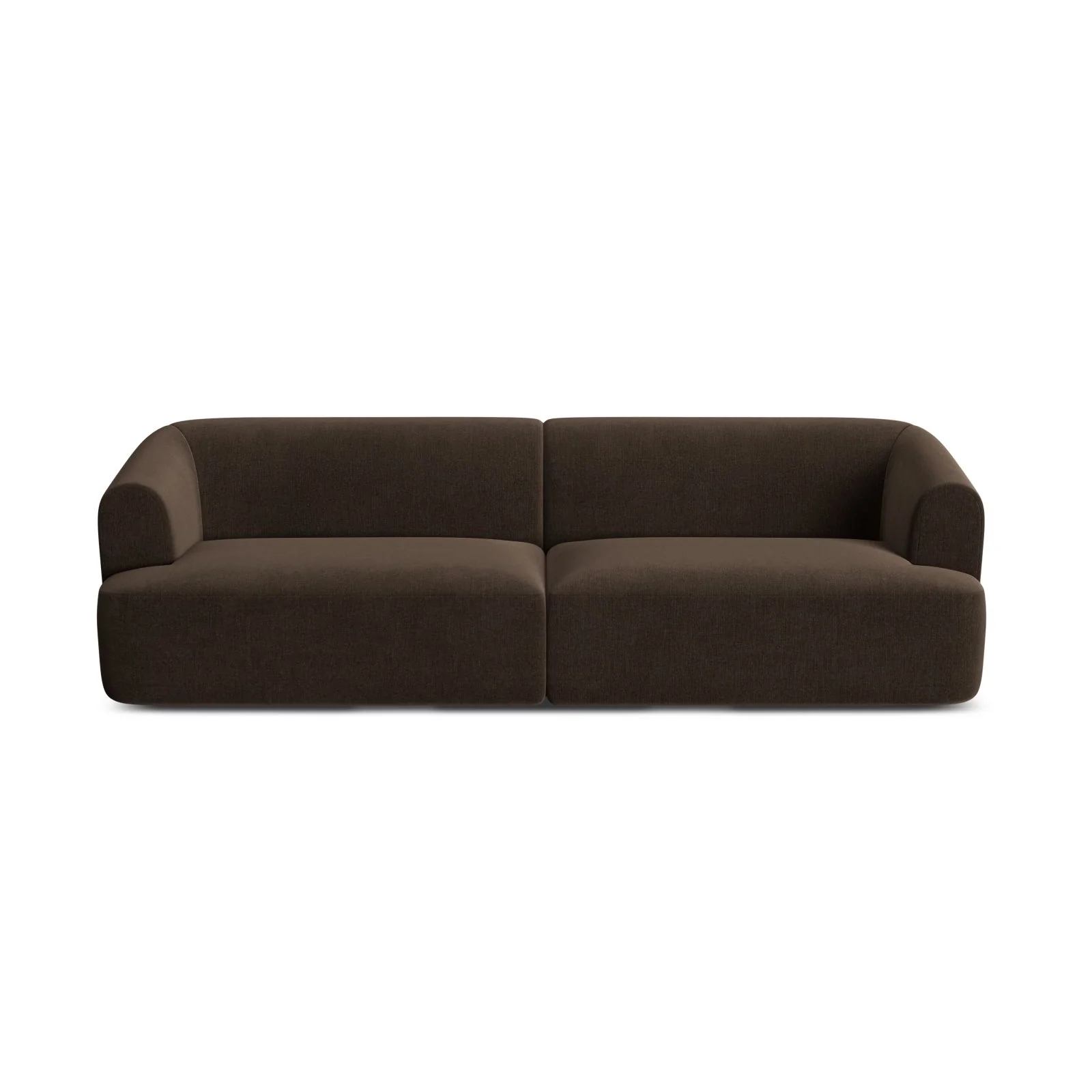 Campi 4-Sitzer Sofa aus Samt, Cord oder Strukturstoff, 255x90x70 cm - Image 18