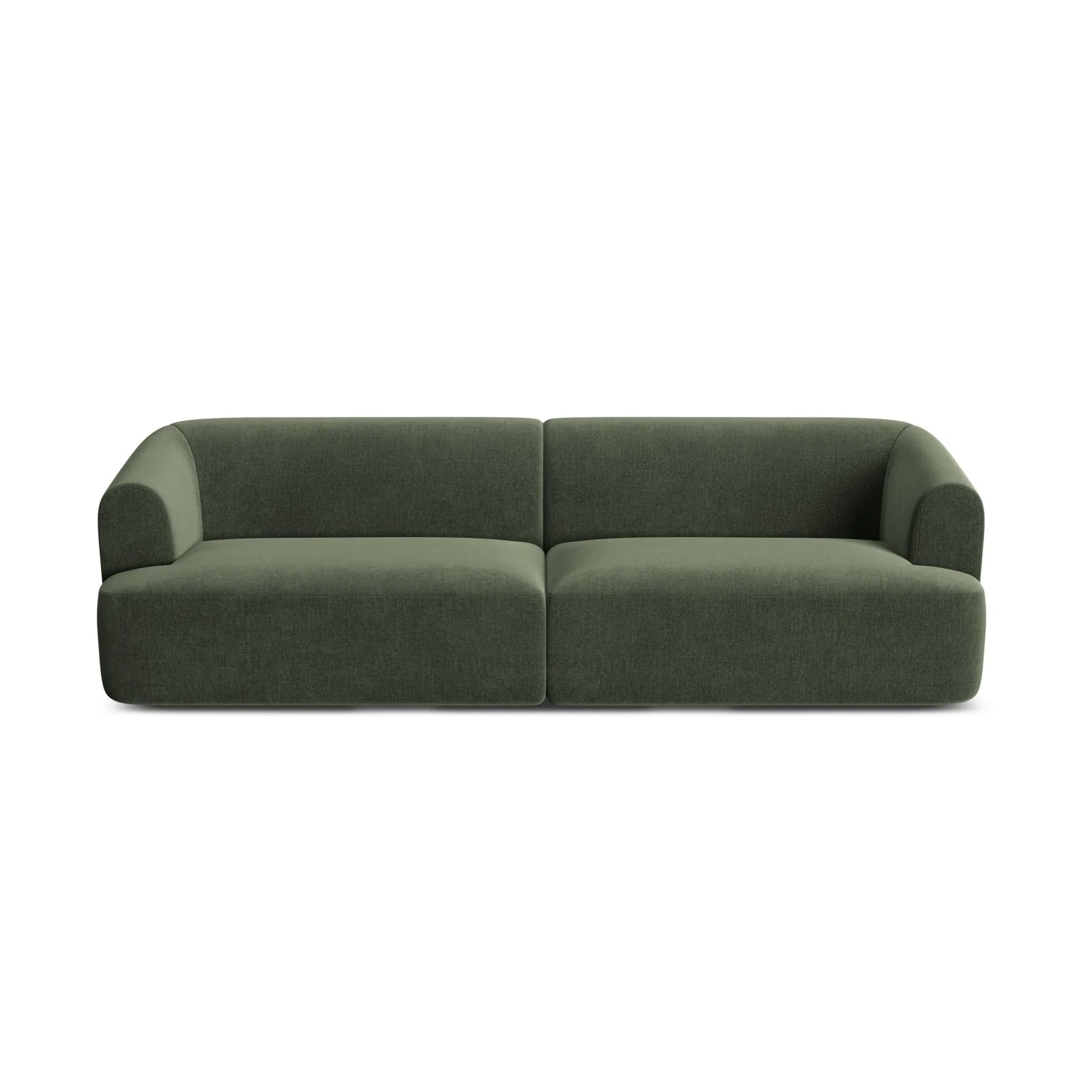 Campi 4-Sitzer Sofa aus Samt, Cord oder Strukturstoff, 255x90x70 cm - Image 25