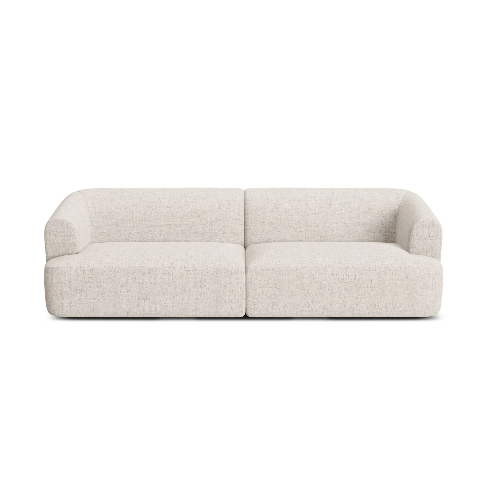 Campi 4-Sitzer Sofa aus Samt, Cord oder Strukturstoff, 255x90x70 cm - Image 46