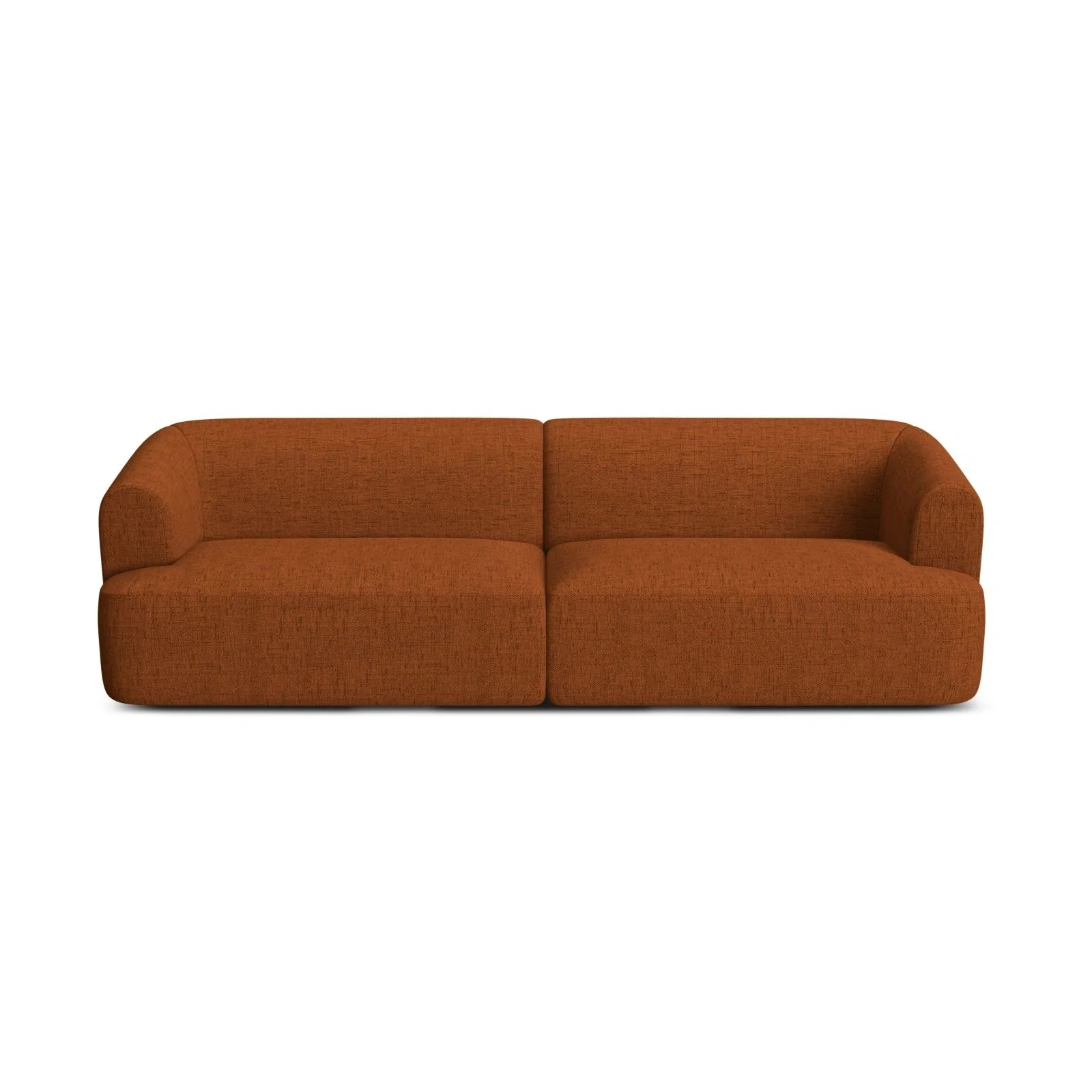 Campi 4-Sitzer Sofa aus Samt, Cord oder Strukturstoff, 255x90x70 cm - Image 53