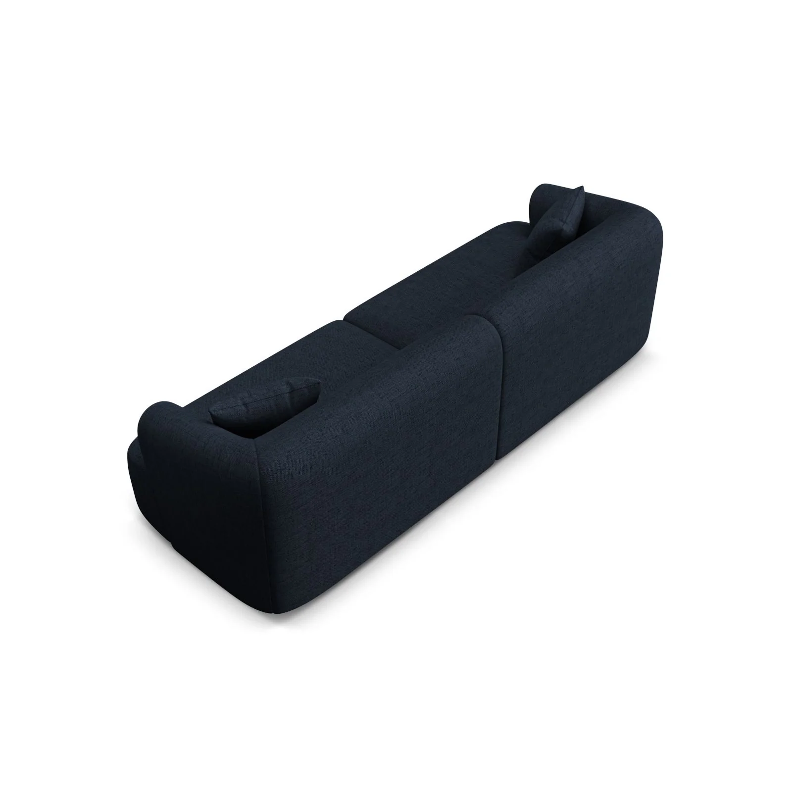 Campi 4-Sitzer Sofa aus Samt, Cord oder Strukturstoff, 255x90x70 cm - Image 68