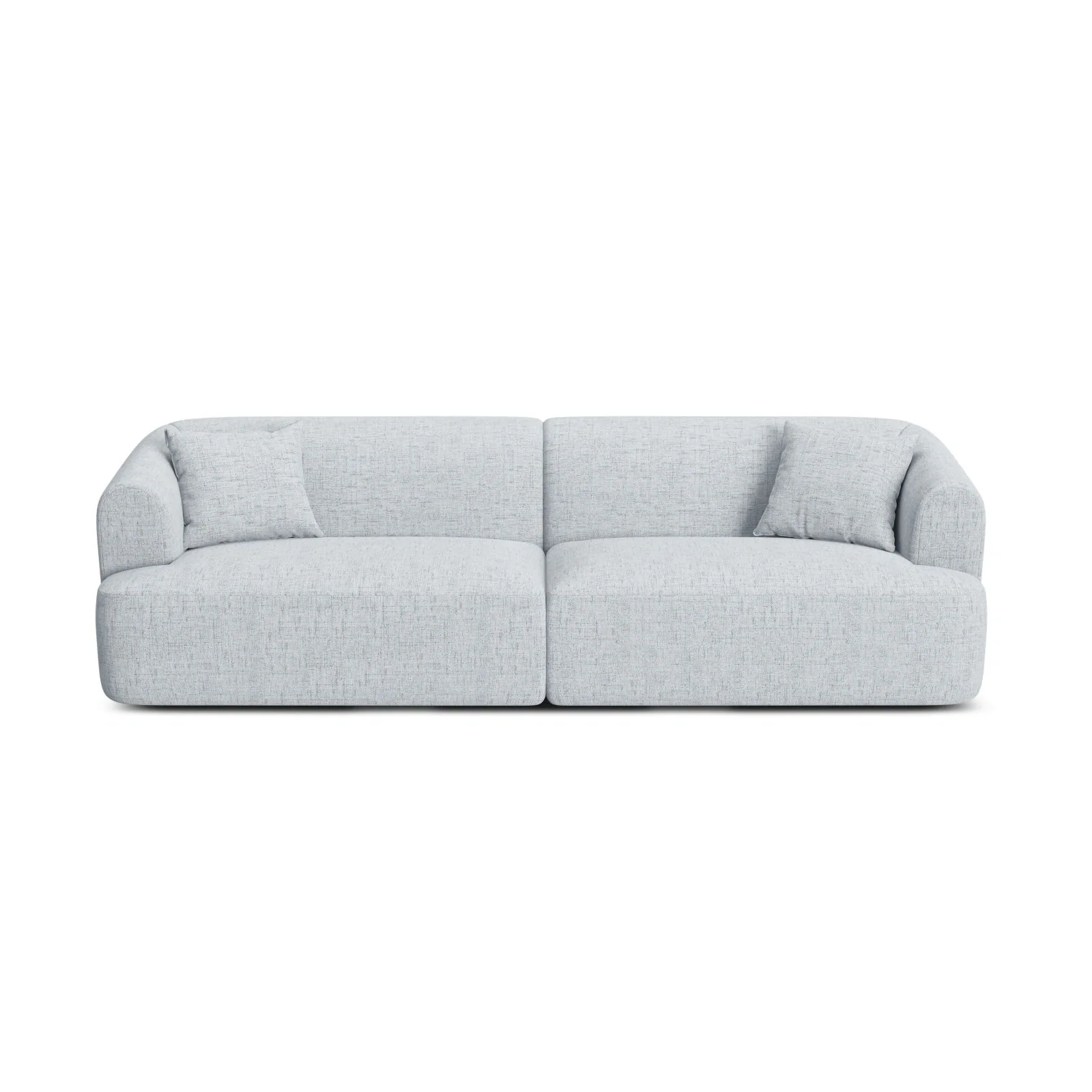 Campi 4-Sitzer Sofa aus Samt, Cord oder Strukturstoff, 255x90x70 cm - Image 71