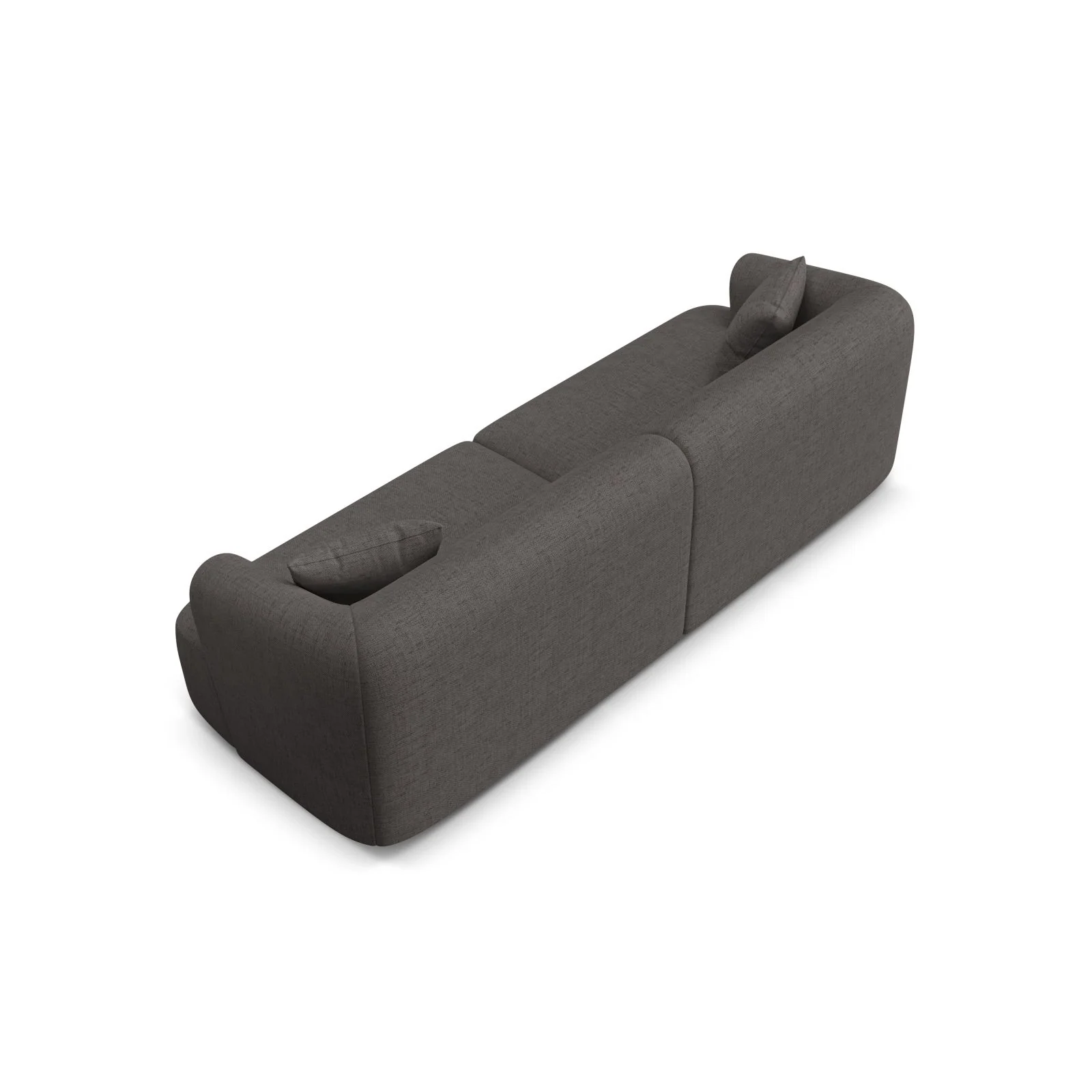 Campi 4-Sitzer Sofa aus Samt, Cord oder Strukturstoff, 255x90x70 cm - Image 82