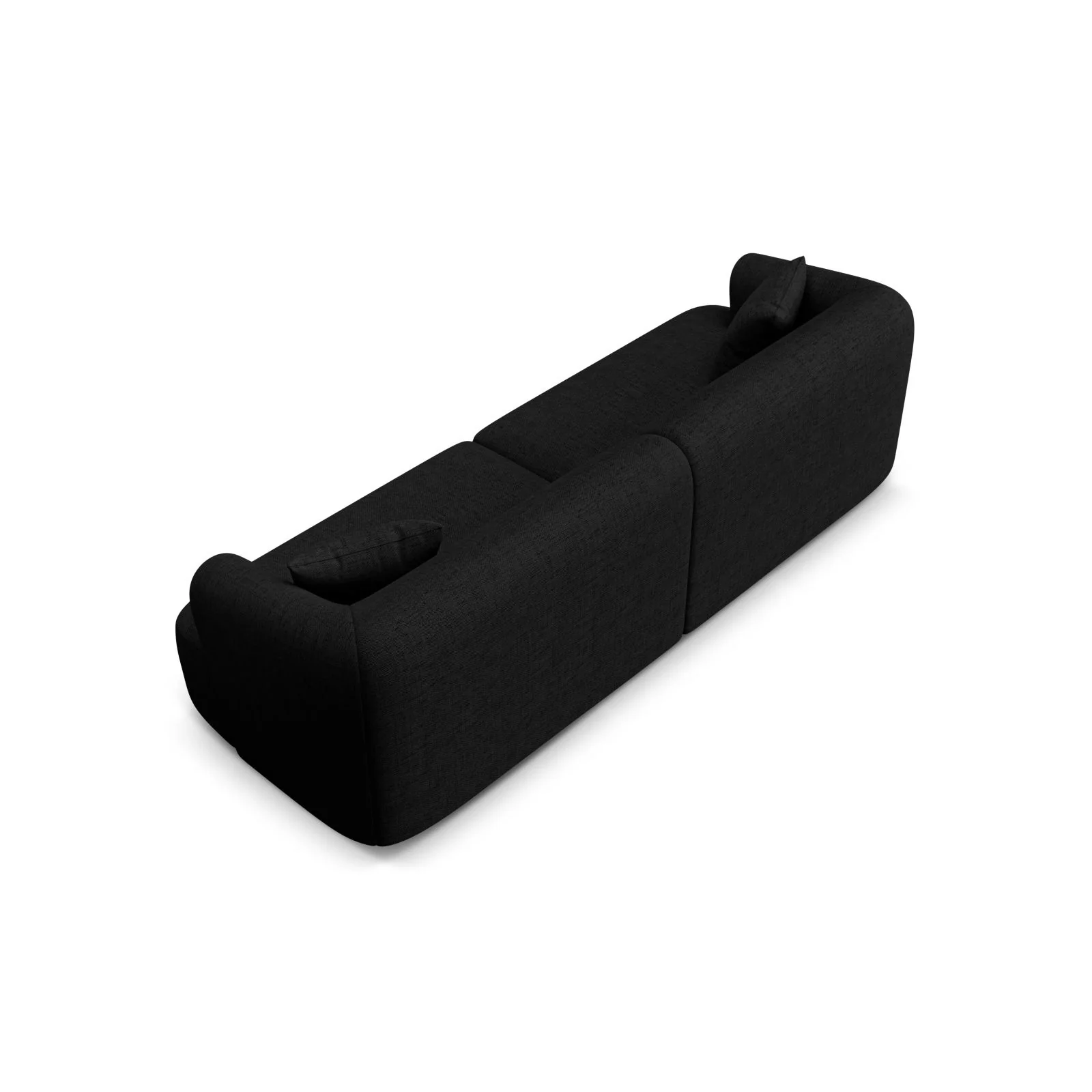 Campi 4-Sitzer Sofa aus Samt, Cord oder Strukturstoff, 255x90x70 cm - Image 89
