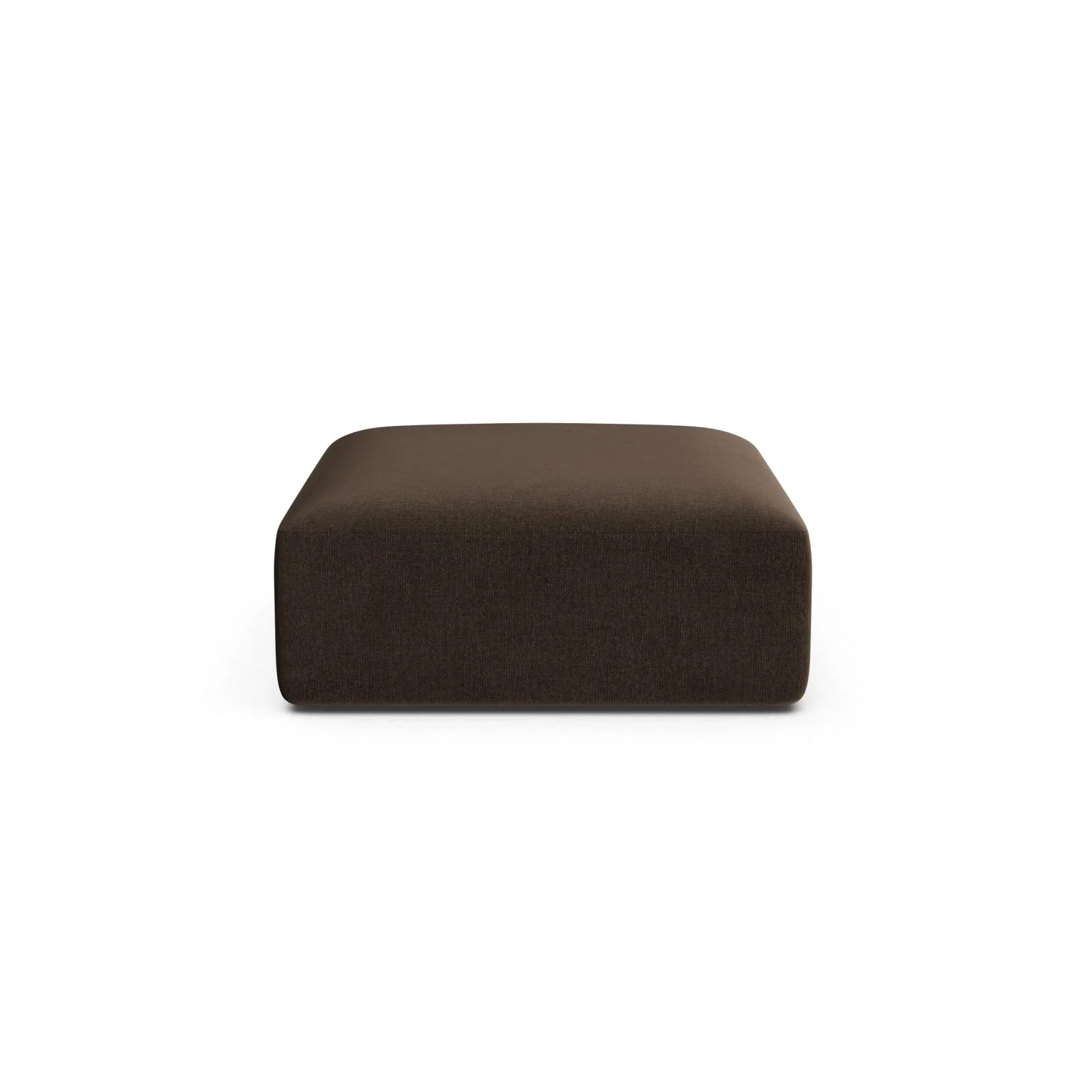 Campi Pouf aus Samt, Cord oder Strukturstoff, 90x90x40 cm - Image 11