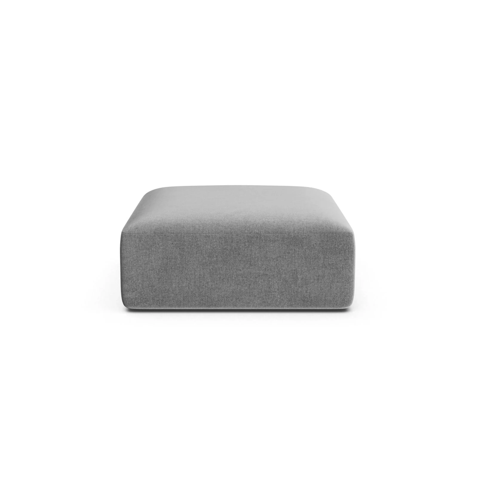 Campi Pouf aus Samt, Cord oder Strukturstoff, 90x90x40 cm - Image 26