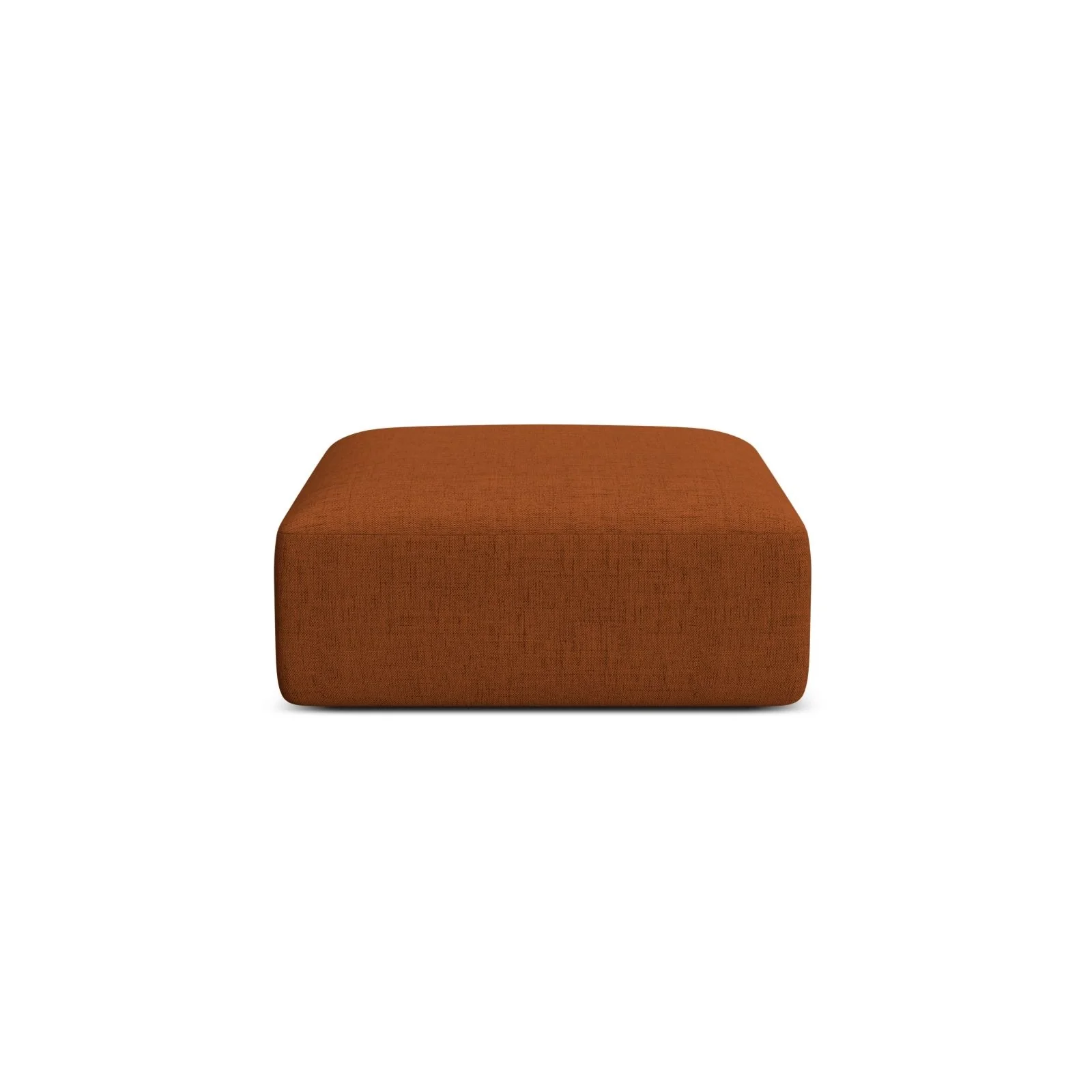 Campi Pouf aus Samt, Cord oder Strukturstoff, 90x90x40 cm - Image 35