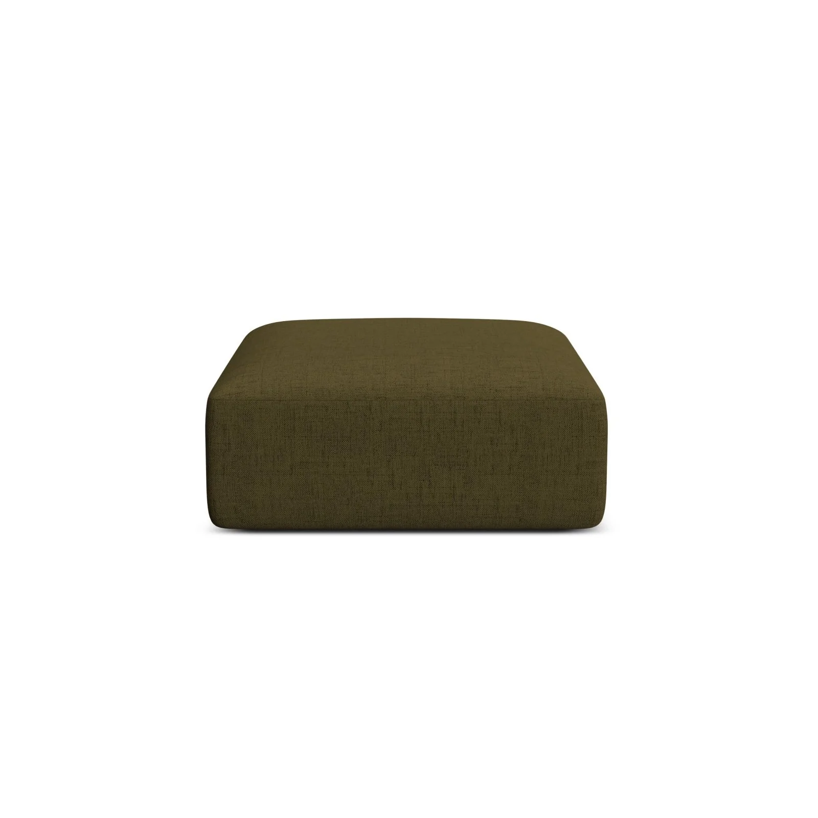 Campi Pouf aus Samt, Cord oder Strukturstoff, 90x90x40 cm - Image 39