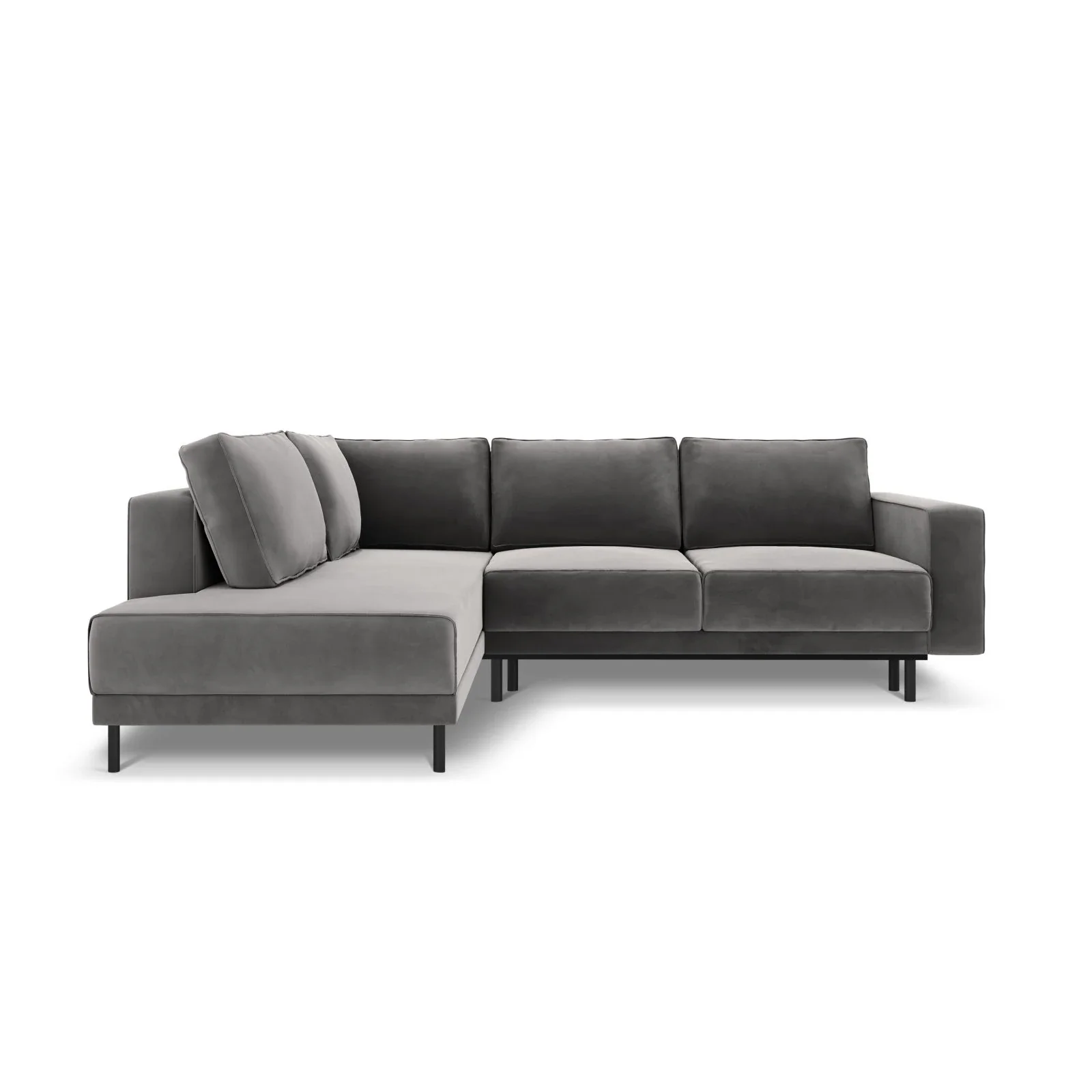 Caro 5-Sitzer Ecksofa Linke Seite, mit Schlaffunktion, in Samt oder Strukturstoff, 247x187 cm - Image 21