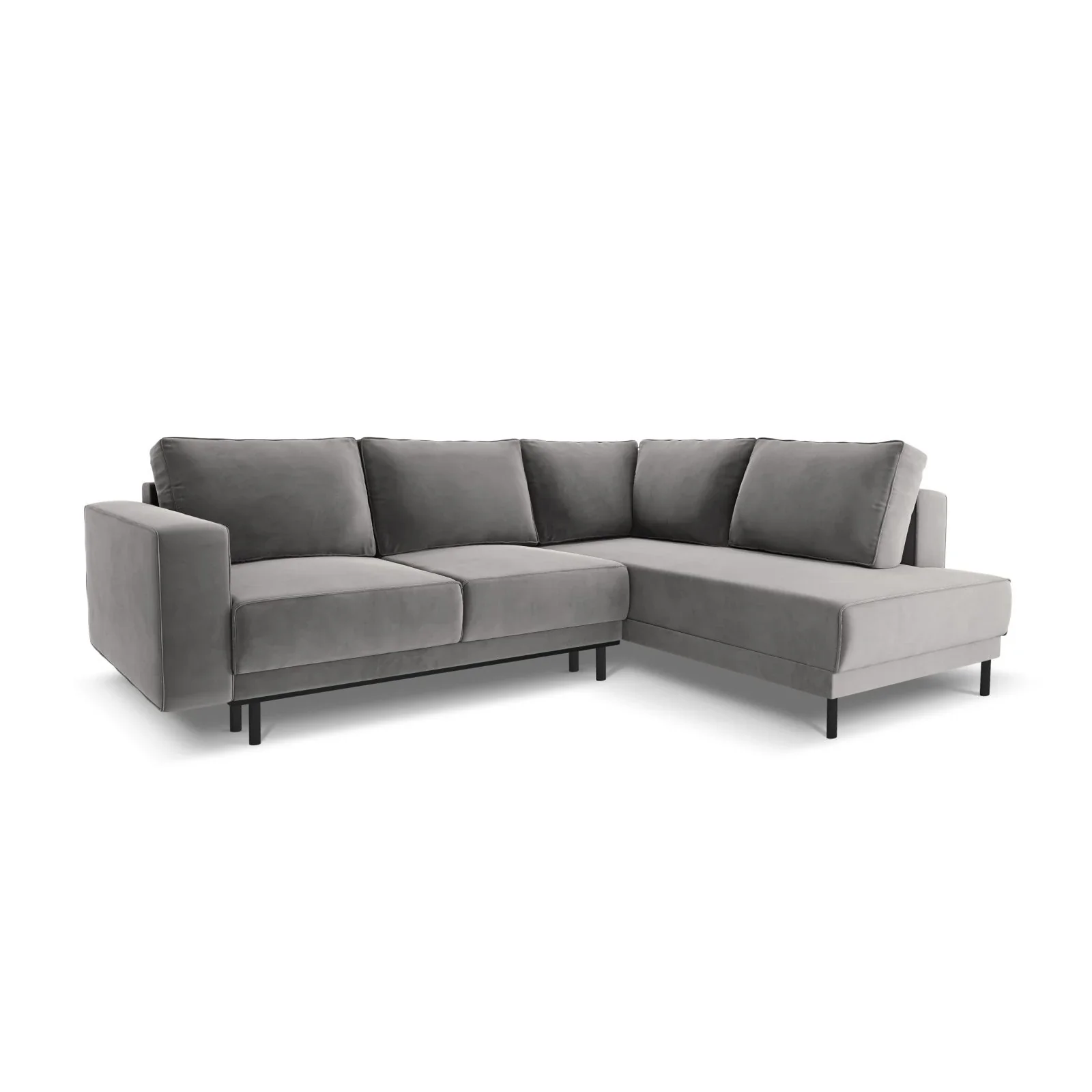 Caro 5-Sitzer Ecksofa Rechte Seite, mit Schlaffunktion, in Samt oder Strukturstoff, 247x187 cm - Image 19