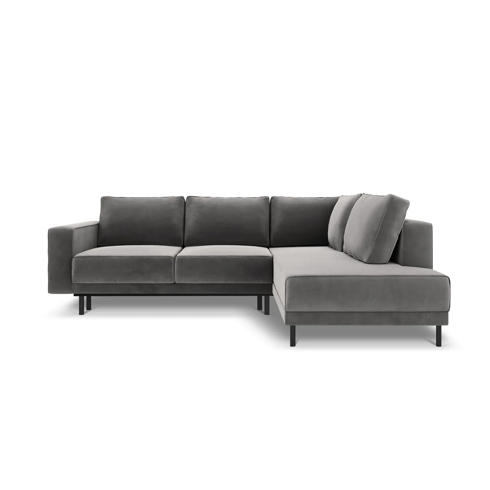 Caro 5-Sitzer Ecksofa Rechte Seite, mit Schlaffunktion, in Samt oder Strukturstoff, 247x187 cm - Image 21
