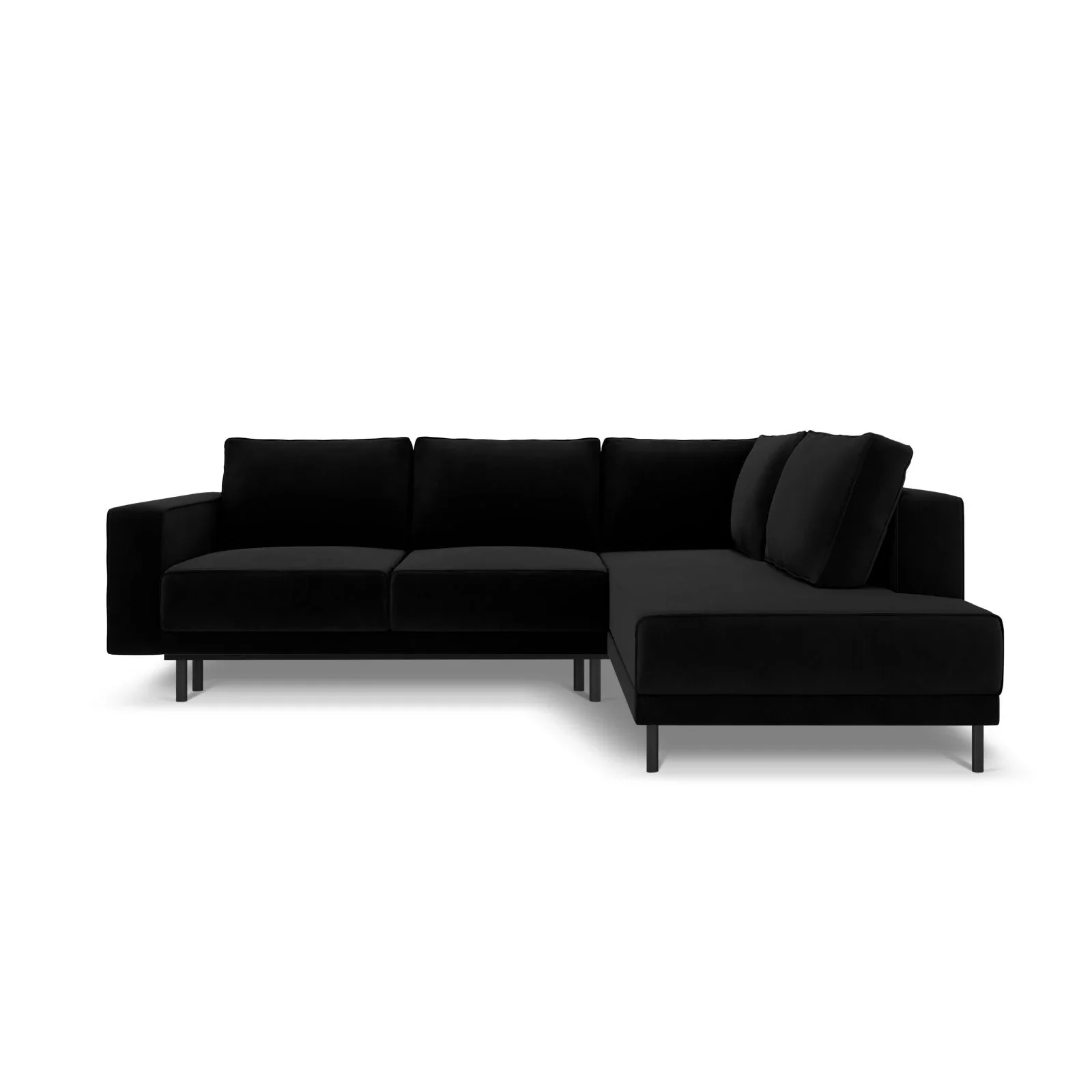 Caro 5-Sitzer Ecksofa Rechte Seite, mit Schlaffunktion, in Samt oder Strukturstoff, 247x187 cm - Image 33