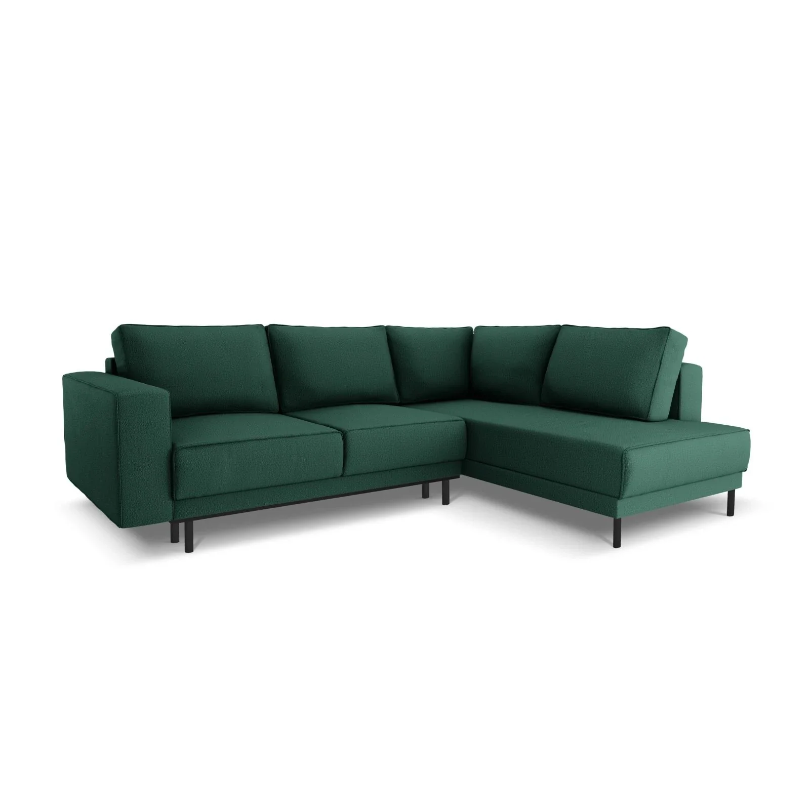 Caro 5-Sitzer Ecksofa Rechte Seite, mit Schlaffunktion, in Samt oder Strukturstoff, 247x187 cm - Image 44