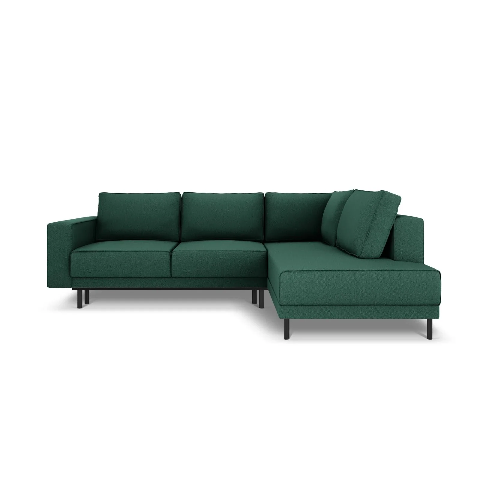 Caro 5-Sitzer Ecksofa Rechte Seite, mit Schlaffunktion, in Samt oder Strukturstoff, 247x187 cm - Image 46