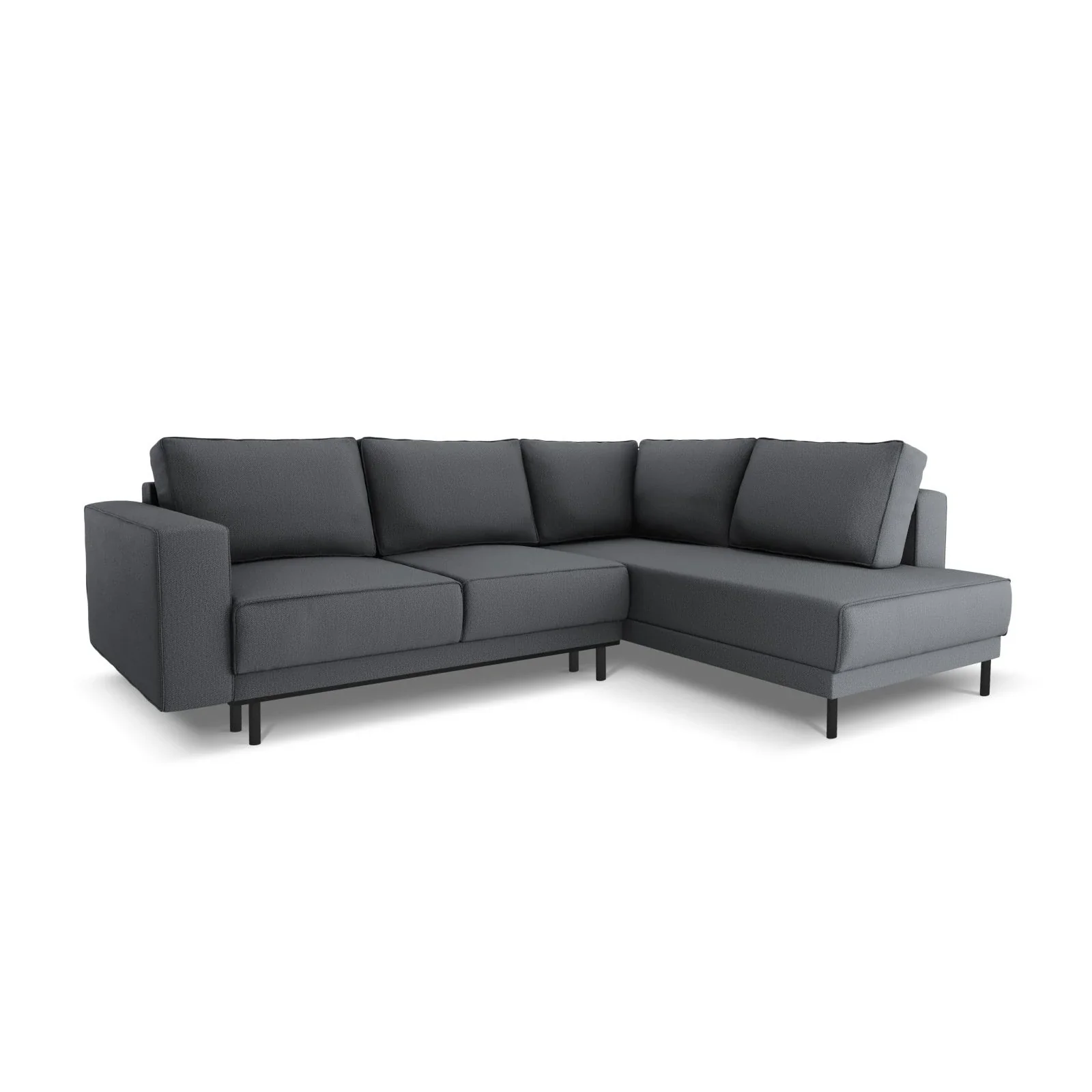 Caro 5-Sitzer Ecksofa Rechte Seite, mit Schlaffunktion, in Samt oder Strukturstoff, 247x187 cm - Image 65