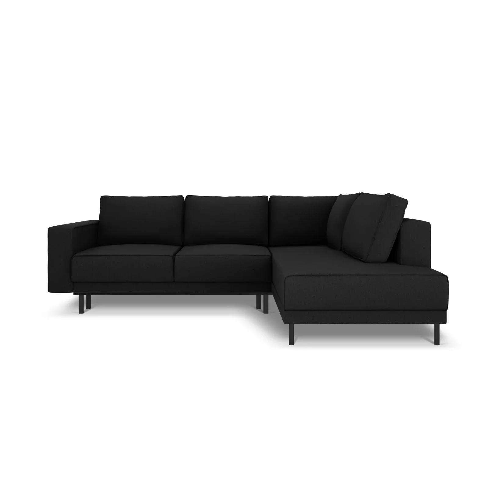 Caro 5-Sitzer Ecksofa Rechte Seite, mit Schlaffunktion, in Samt oder Strukturstoff, 247x187 cm - Image 74