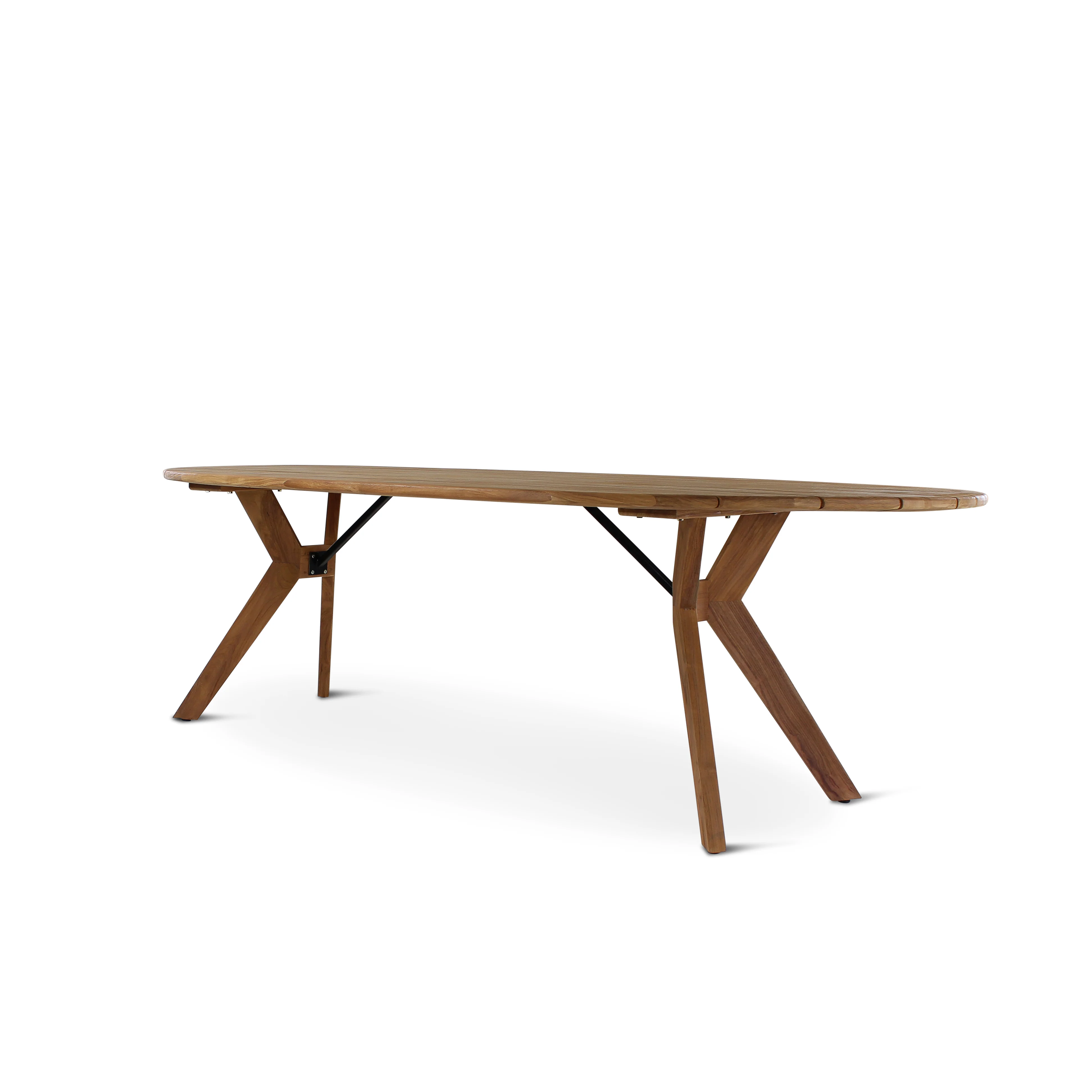 Gartentisch Teak Natur 300 CASTOR - Image 4