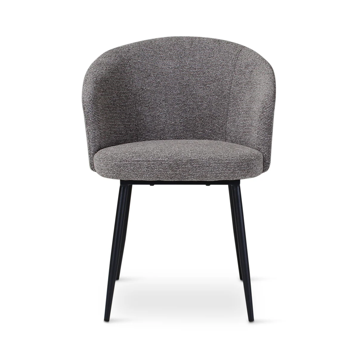 Sessel in Dunkelgrau, anthrazitfarbene Metallbeine CRES - Image 3