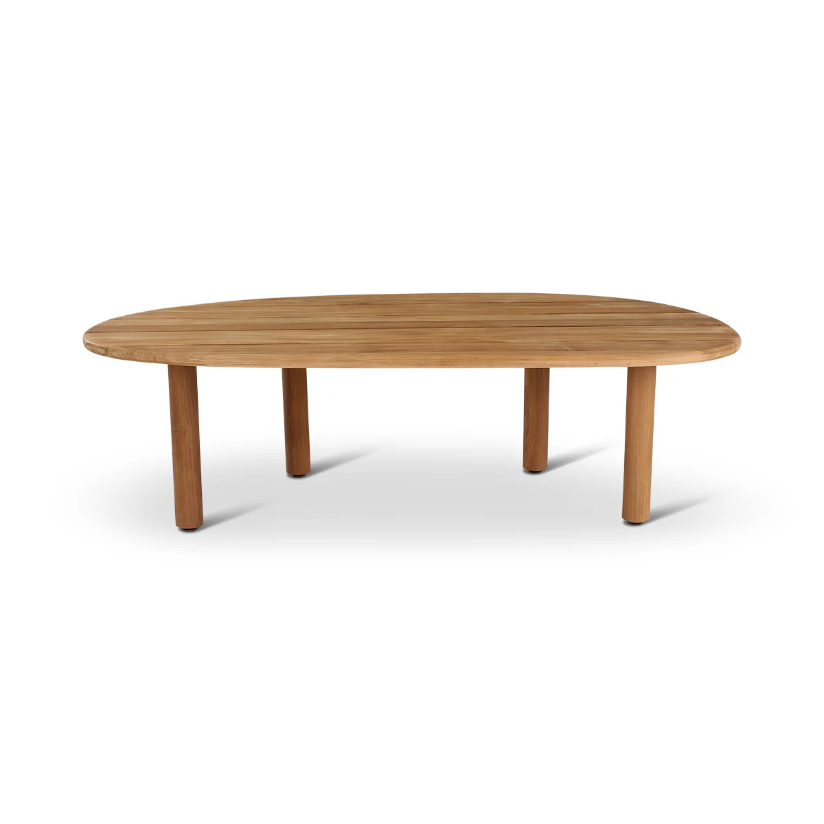 Garten Couchtisch Teak Natur 138x70 OSCAR - Image 4