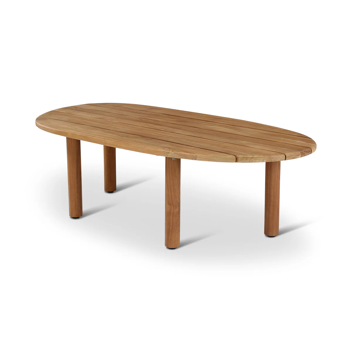 Garten Couchtisch Teak Natur 138x70 OSCAR - Image 5