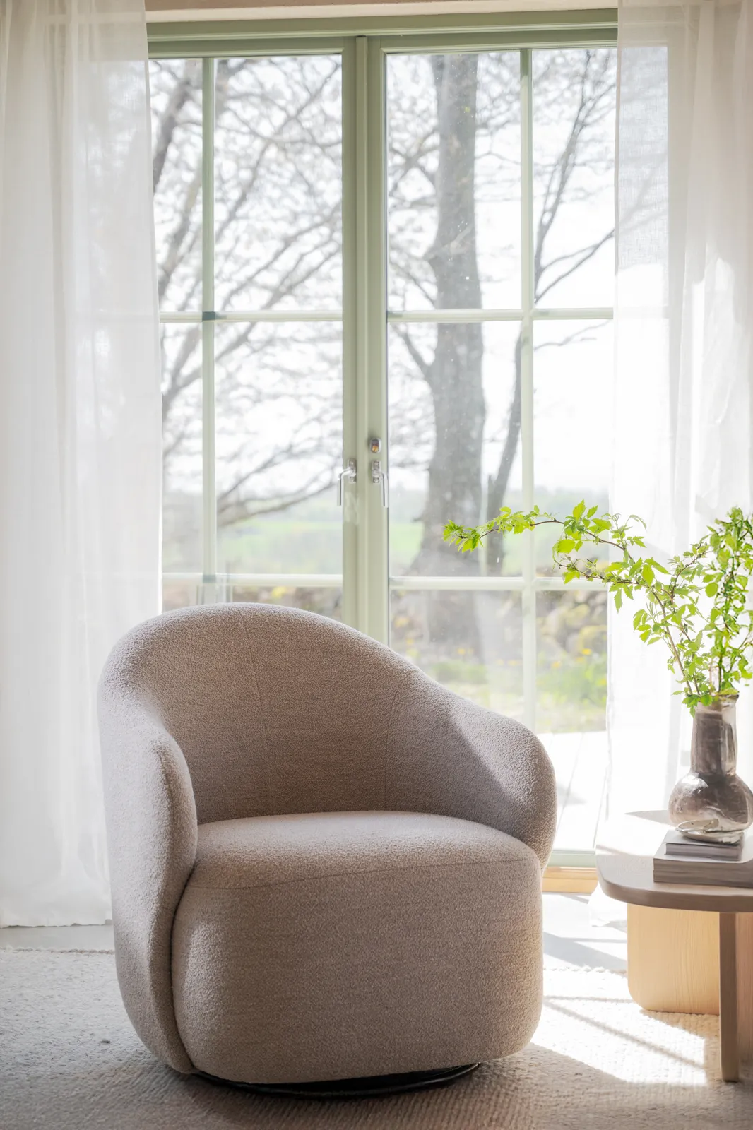 CHAPELTOWN Sofasessel Hellbeige 80x76x80cm - Image 2