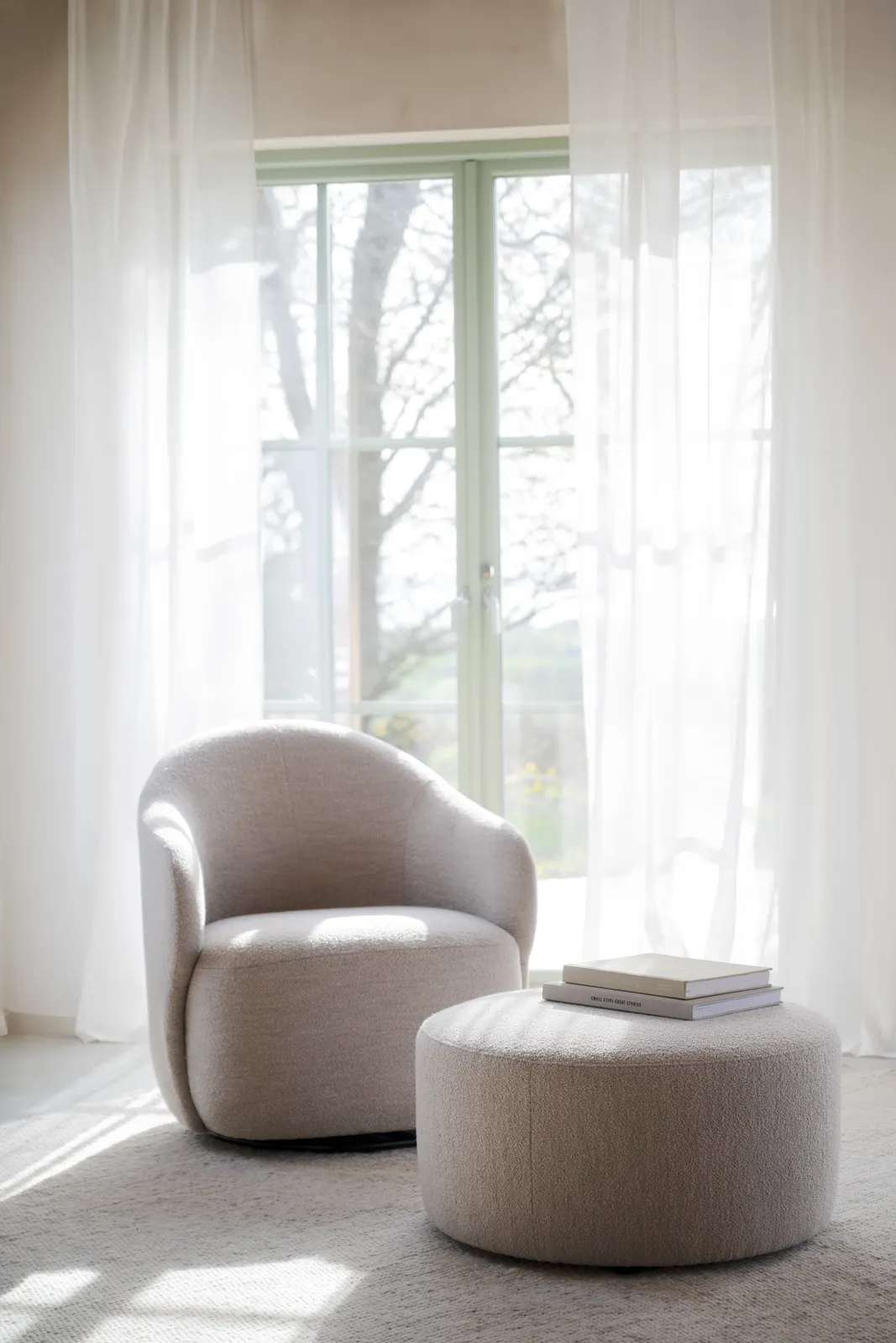 CHAPELTOWN Sofasessel Hellbeige 80x76x80cm - Image 4
