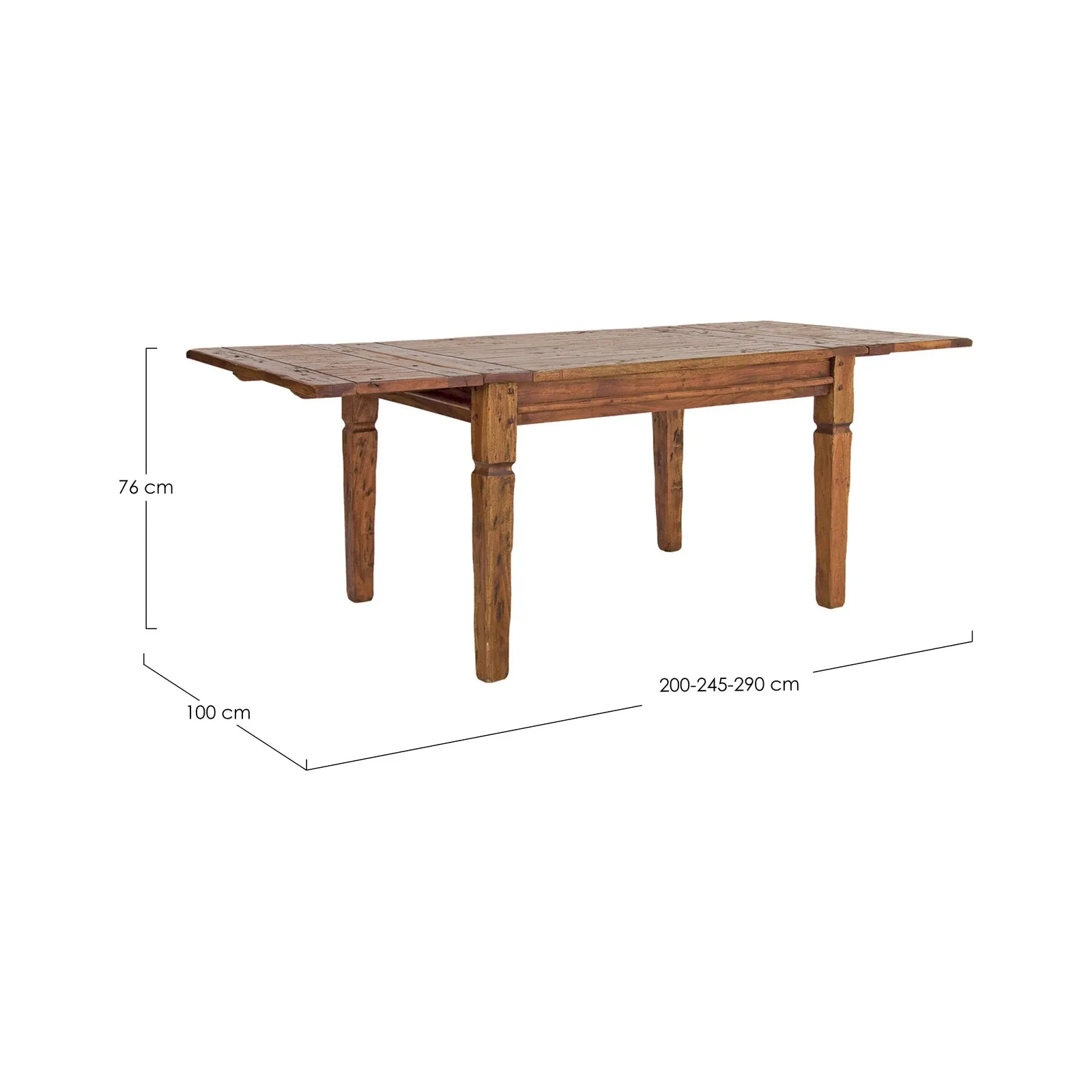 Chateaux Ausziehtisch 200-245-290x100 cm - Image 3