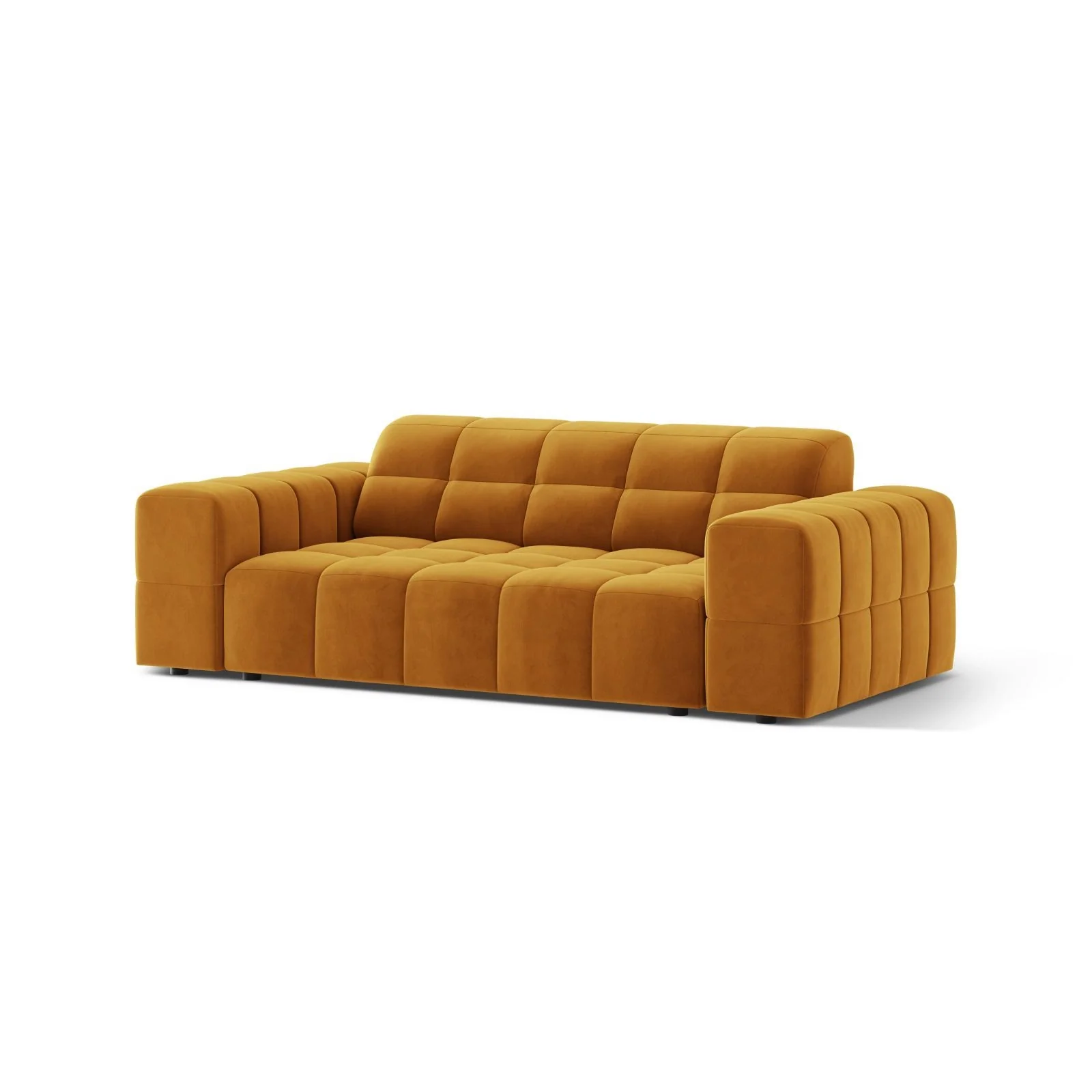 Chicago 2-Sitzer Sofa aus Samt oder Chenille, 178x102 cm - Image 83
