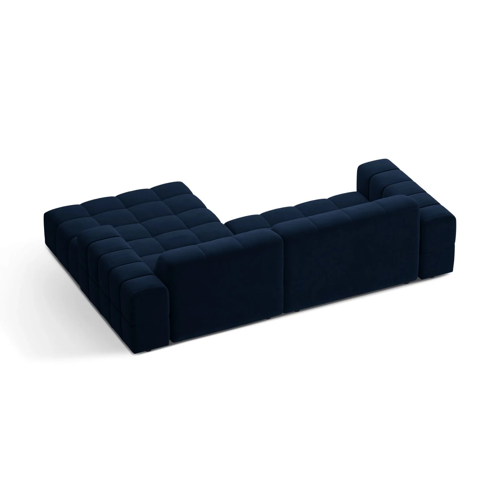 Chicago 3-Sitzer Ecksofa, Rechte Seite, aus Samt oder Chenille, 234x167 cm - Image 104