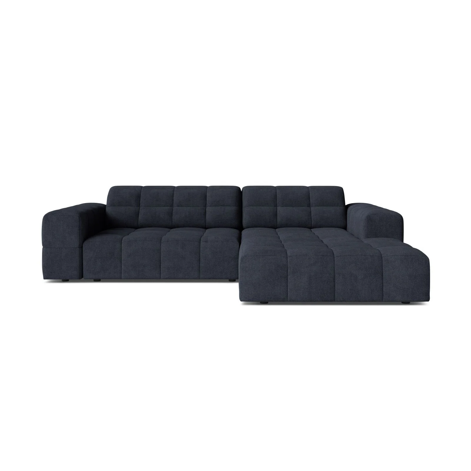 Chicago 3-Sitzer Ecksofa, Rechte Seite, aus Samt oder Chenille, 234x167 cm - Image 21