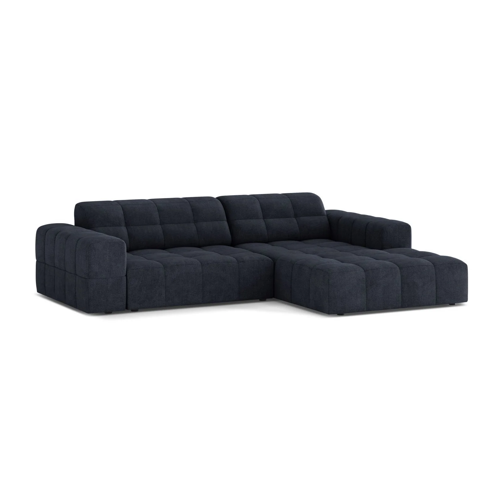 Chicago 3-Sitzer Ecksofa, Rechte Seite, aus Samt oder Chenille, 234x167 cm - Image 23
