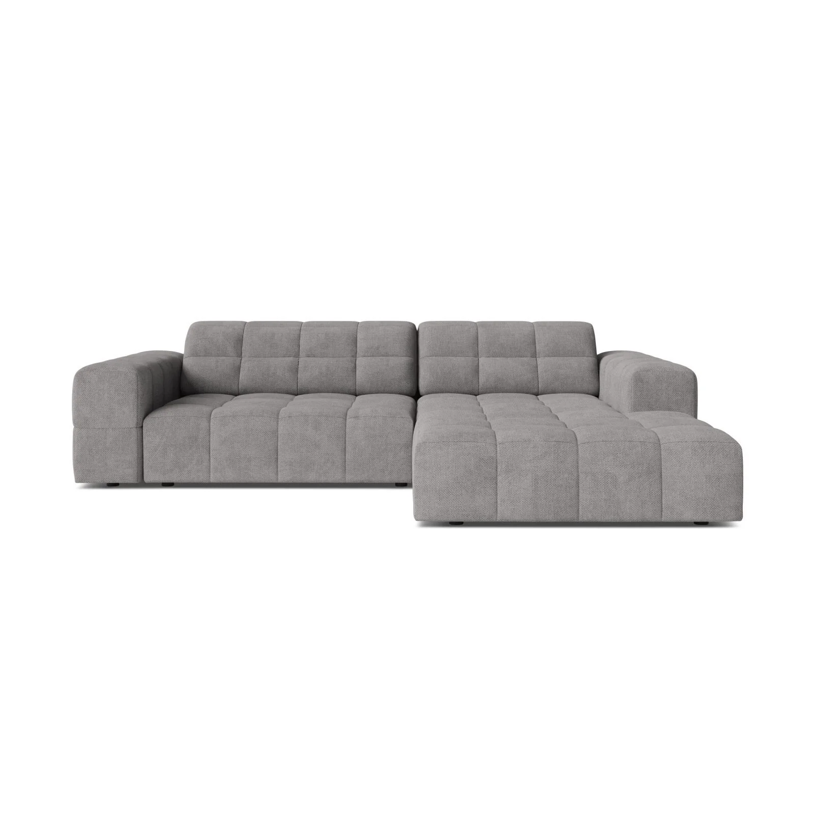 Chicago 3-Sitzer Ecksofa, Rechte Seite, aus Samt oder Chenille, 234x167 cm - Image 31