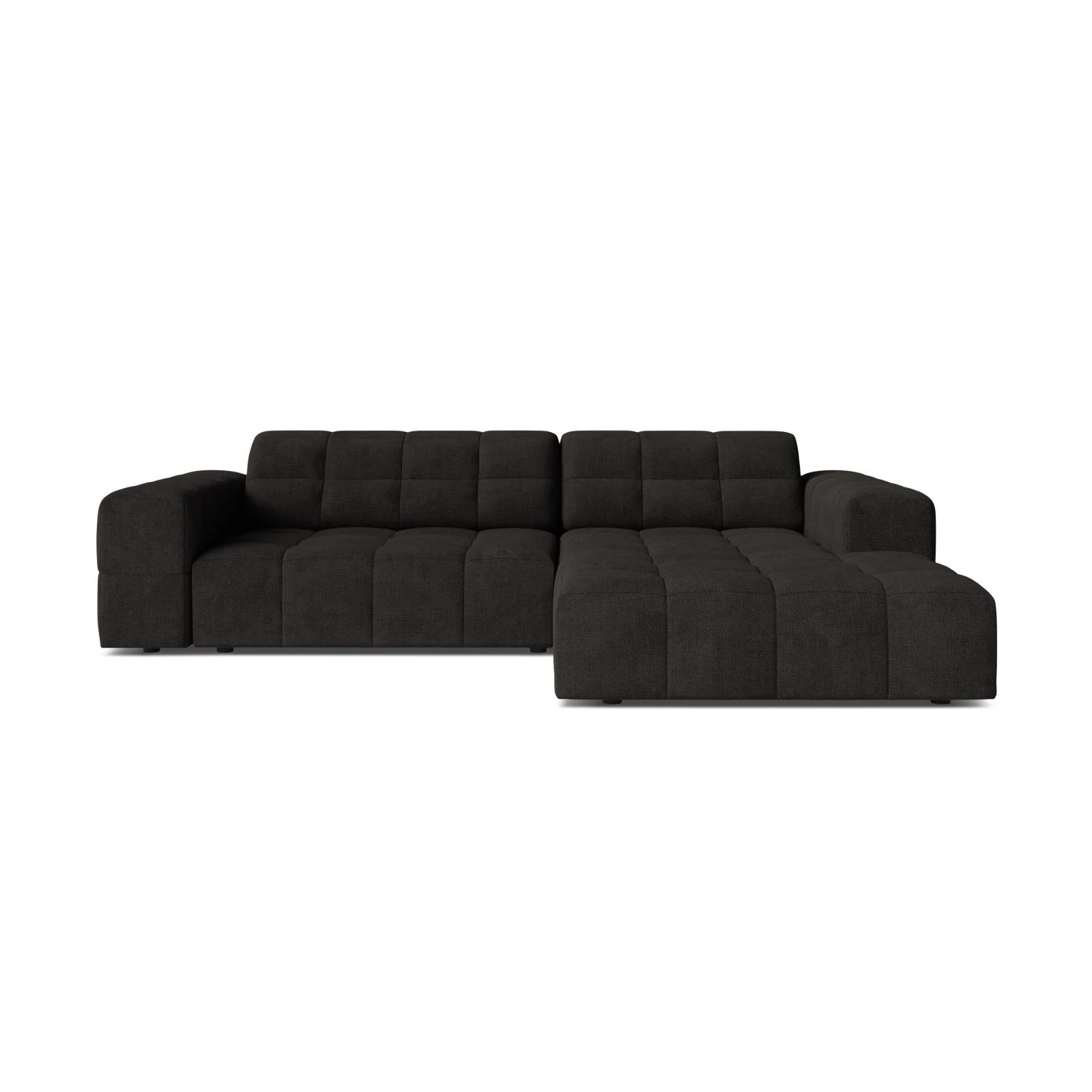 Chicago 3-Sitzer Ecksofa, Rechte Seite, aus Samt oder Chenille, 234x167 cm - Image 41