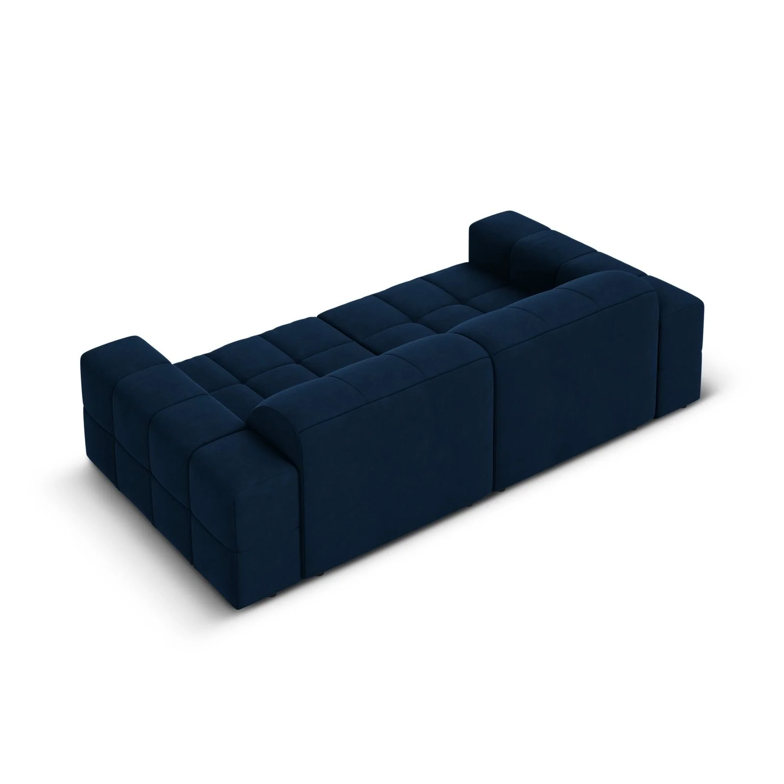 Chicago 3-Sitzer Sofa aus Chenille in Hellbeige (Haga 23), 204x102x70 cm - Image 65