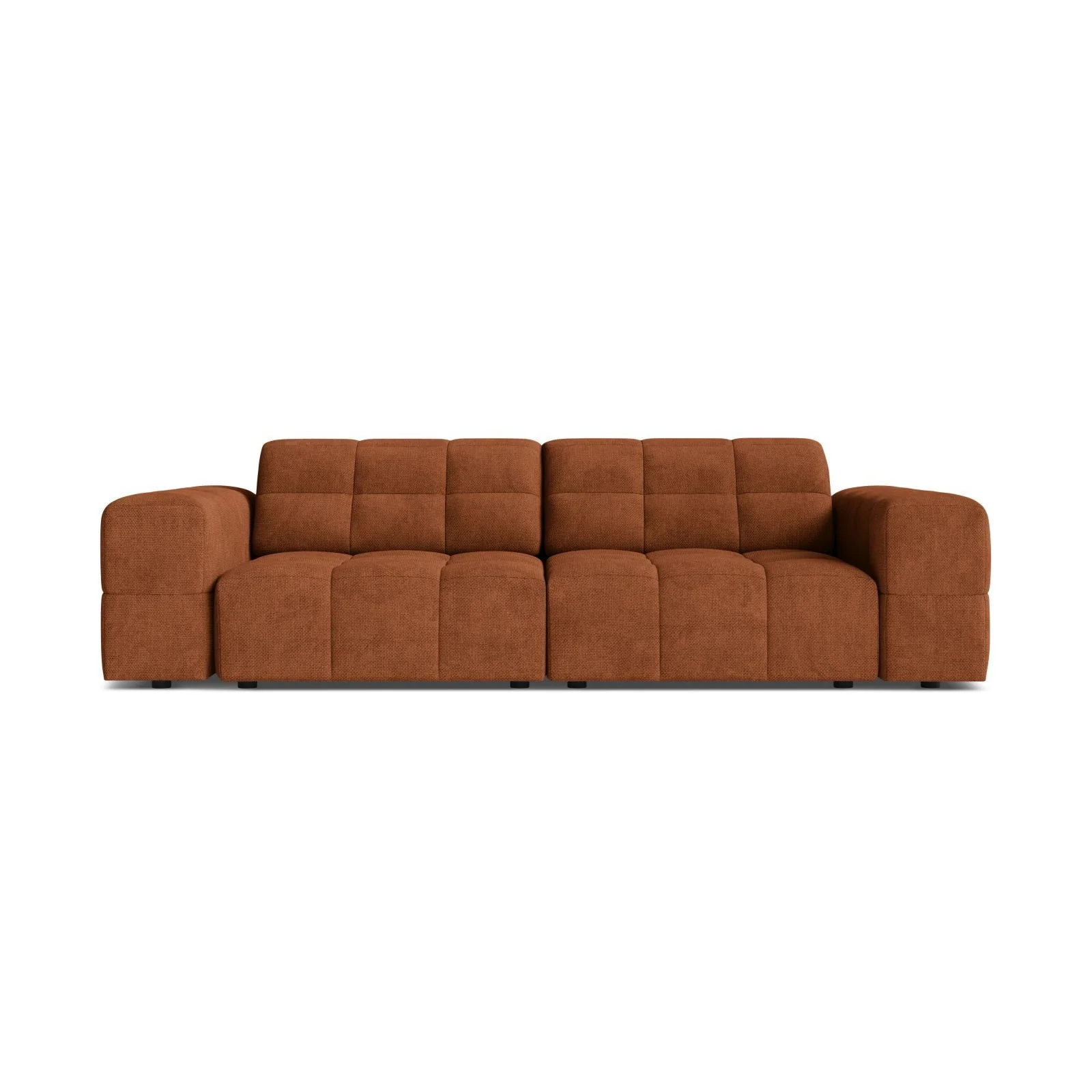 Chicago 3-Sitzer Sofa aus Samt oder Chenille, 212x102 cm - Image 11