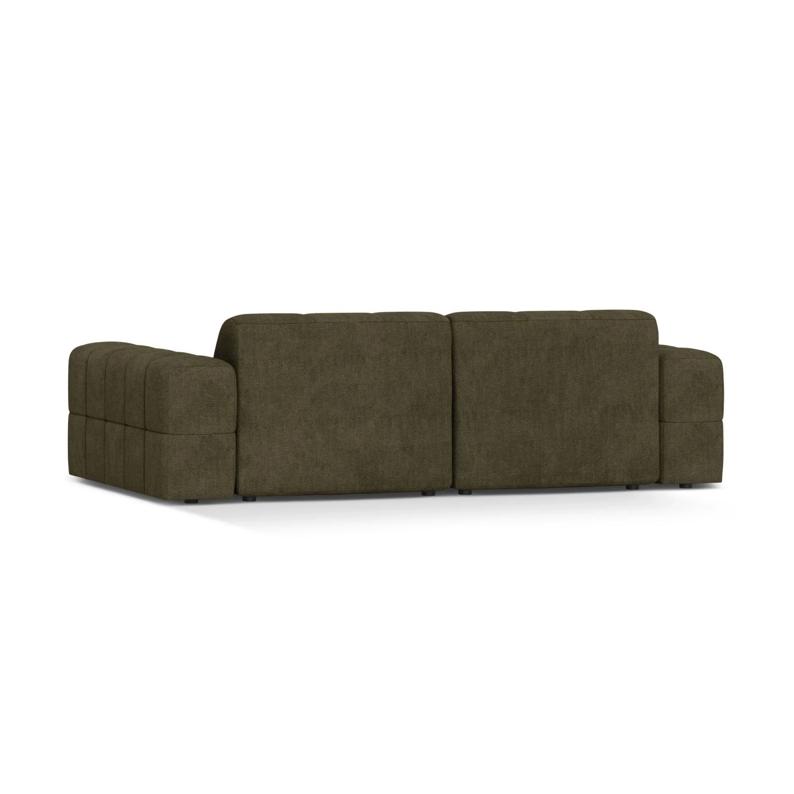 Chicago 3-Sitzer Sofa aus Samt oder Chenille, 212x102 cm - Image 19