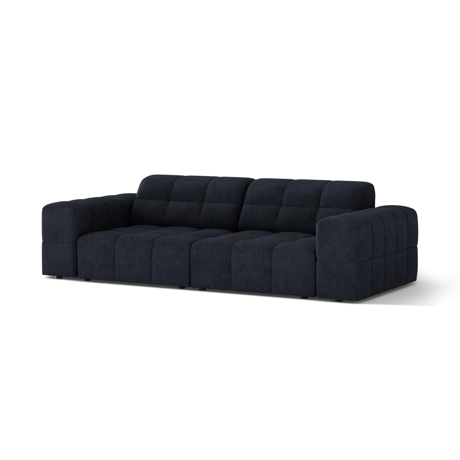 Chicago 3-Sitzer Sofa aus Samt oder Chenille, 212x102 cm - Image 23