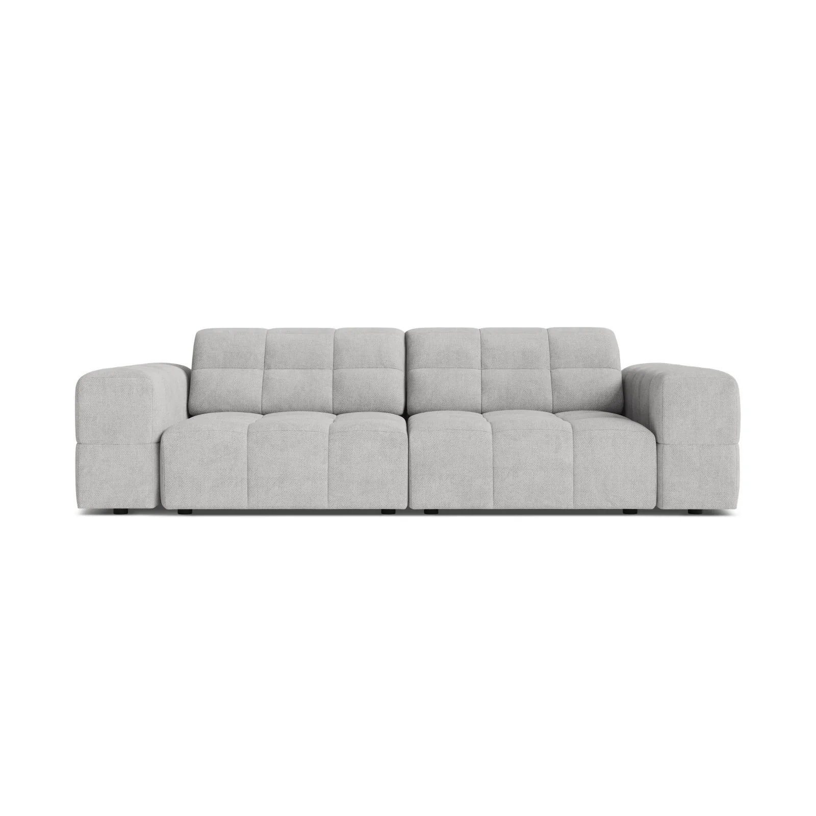 Chicago 3-Sitzer Sofa aus Samt oder Chenille, 212x102 cm - Image 26