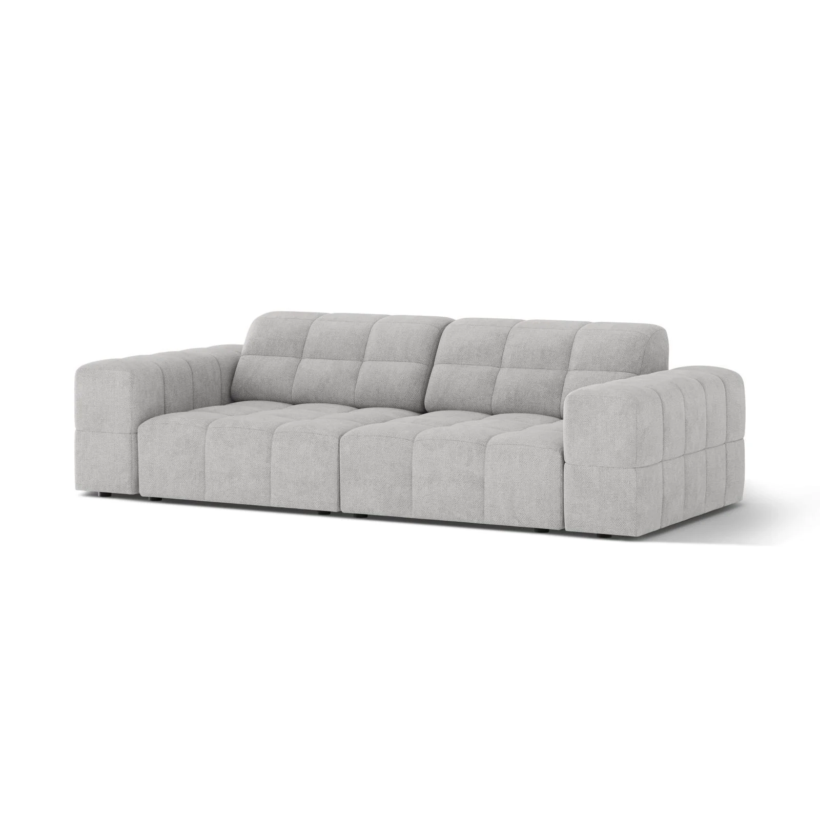 Chicago 3-Sitzer Sofa aus Samt oder Chenille, 212x102 cm - Image 28