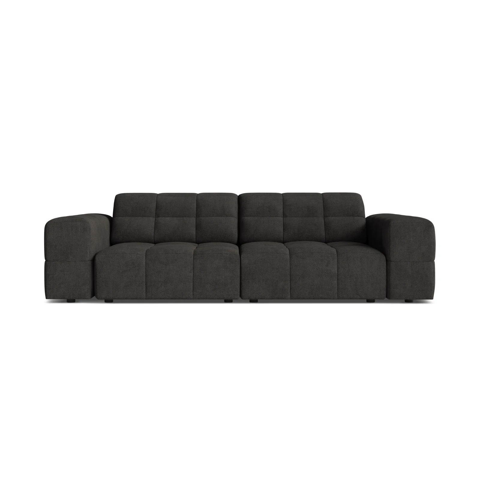 Chicago 3-Sitzer Sofa aus Samt oder Chenille, 212x102 cm - Image 36