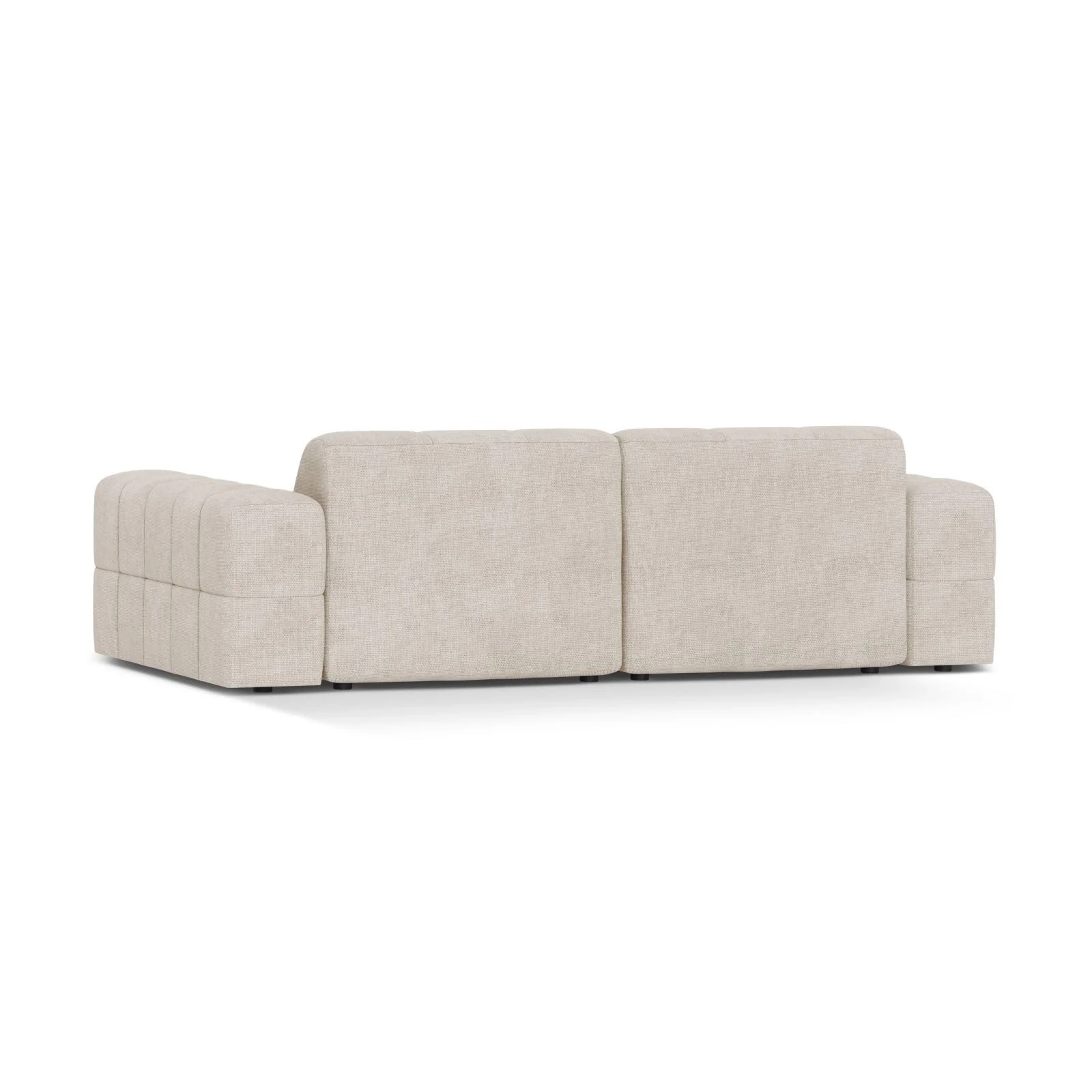 Chicago 3-Sitzer Sofa aus Samt oder Chenille, 212x102 cm - Image 4