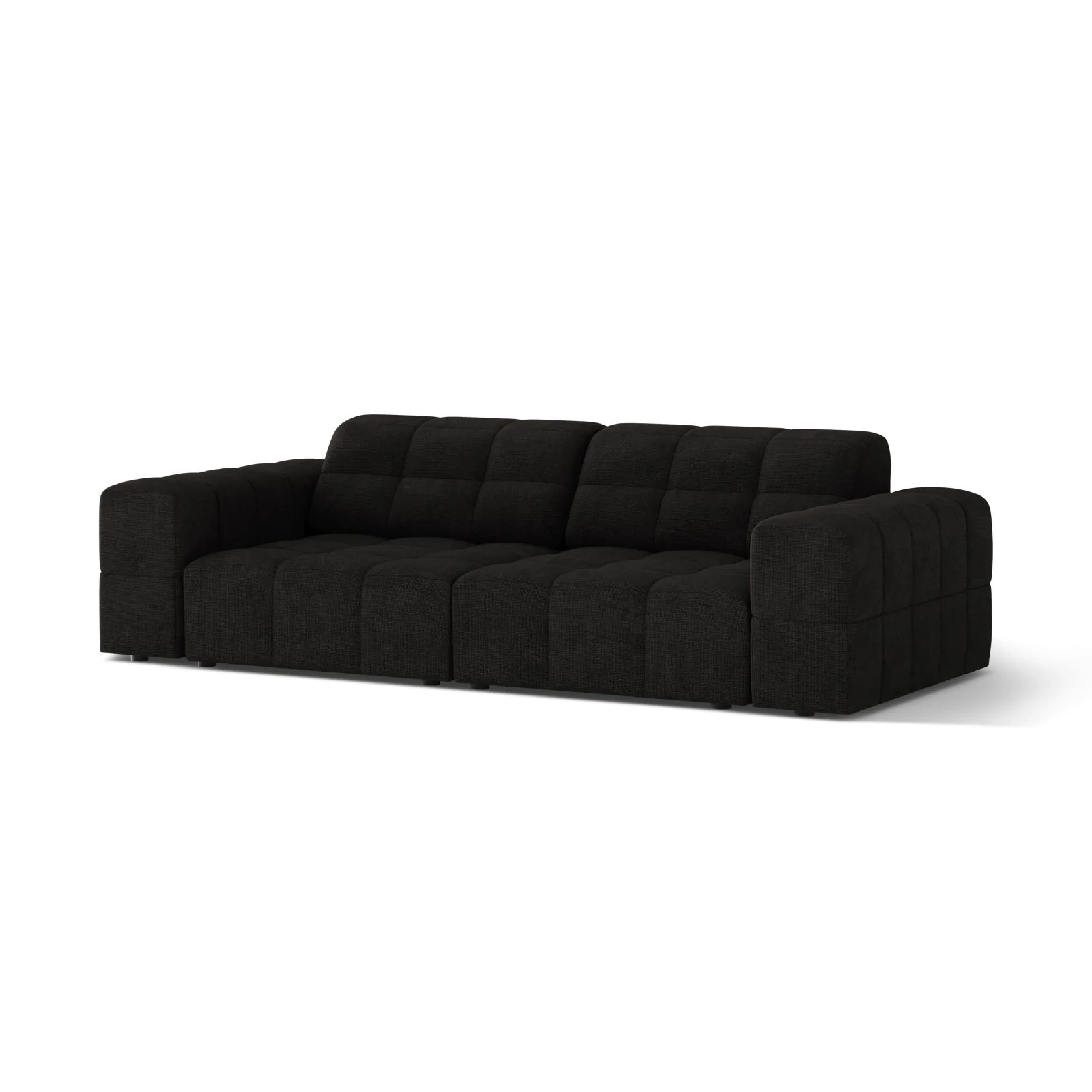 Chicago 3-Sitzer Sofa aus Samt oder Chenille, 212x102 cm - Image 43