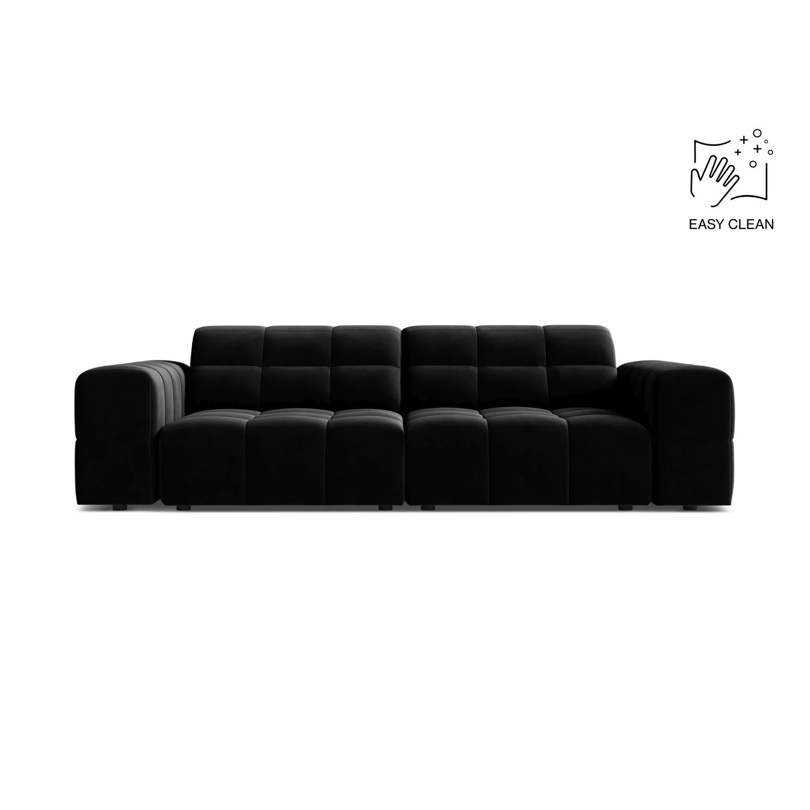 Chicago 3-Sitzer Sofa aus Samt oder Chenille, 212x102 cm - Image 51