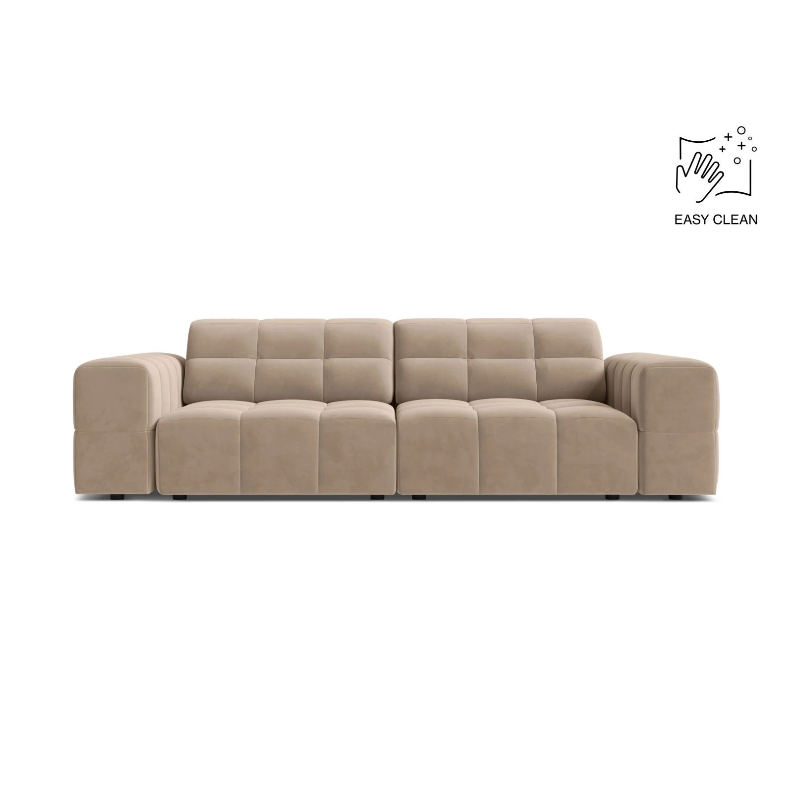Chicago 3-Sitzer Sofa aus Samt oder Chenille, 212x102 cm - Image 56