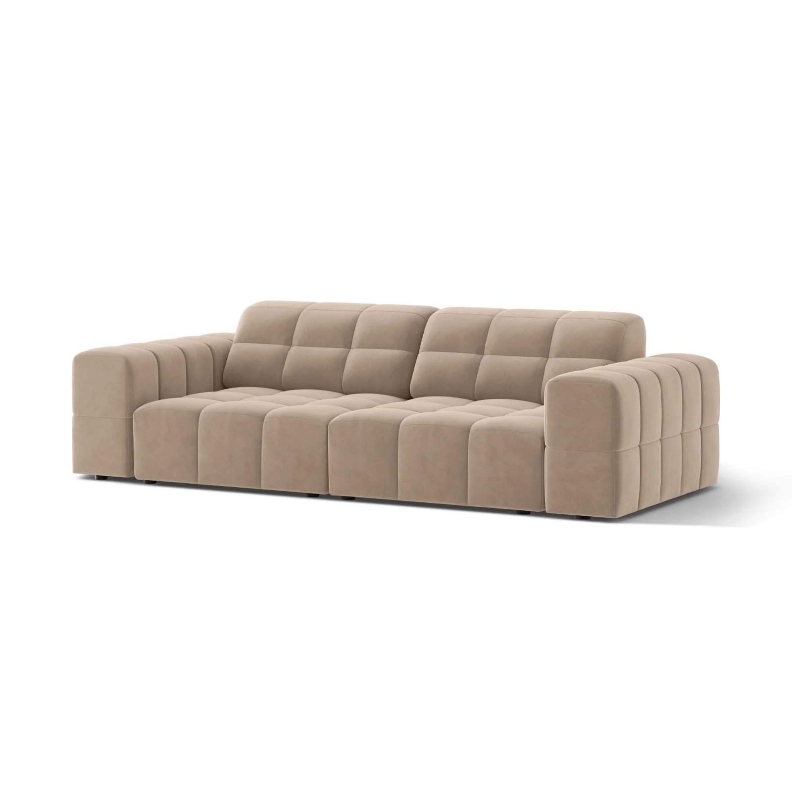 Chicago 3-Sitzer Sofa aus Samt oder Chenille, 212x102 cm - Image 58
