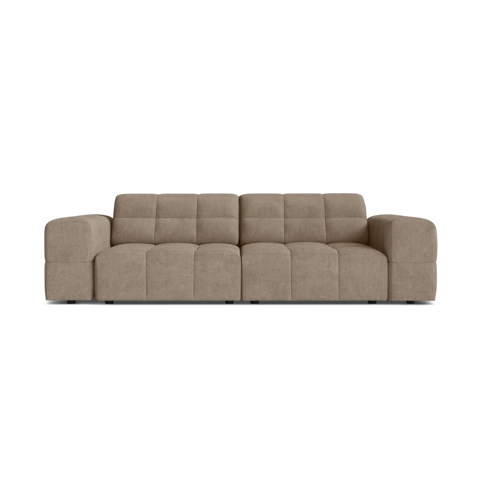 Chicago 3-Sitzer Sofa aus Samt oder Chenille, 212x102 cm - Image 6