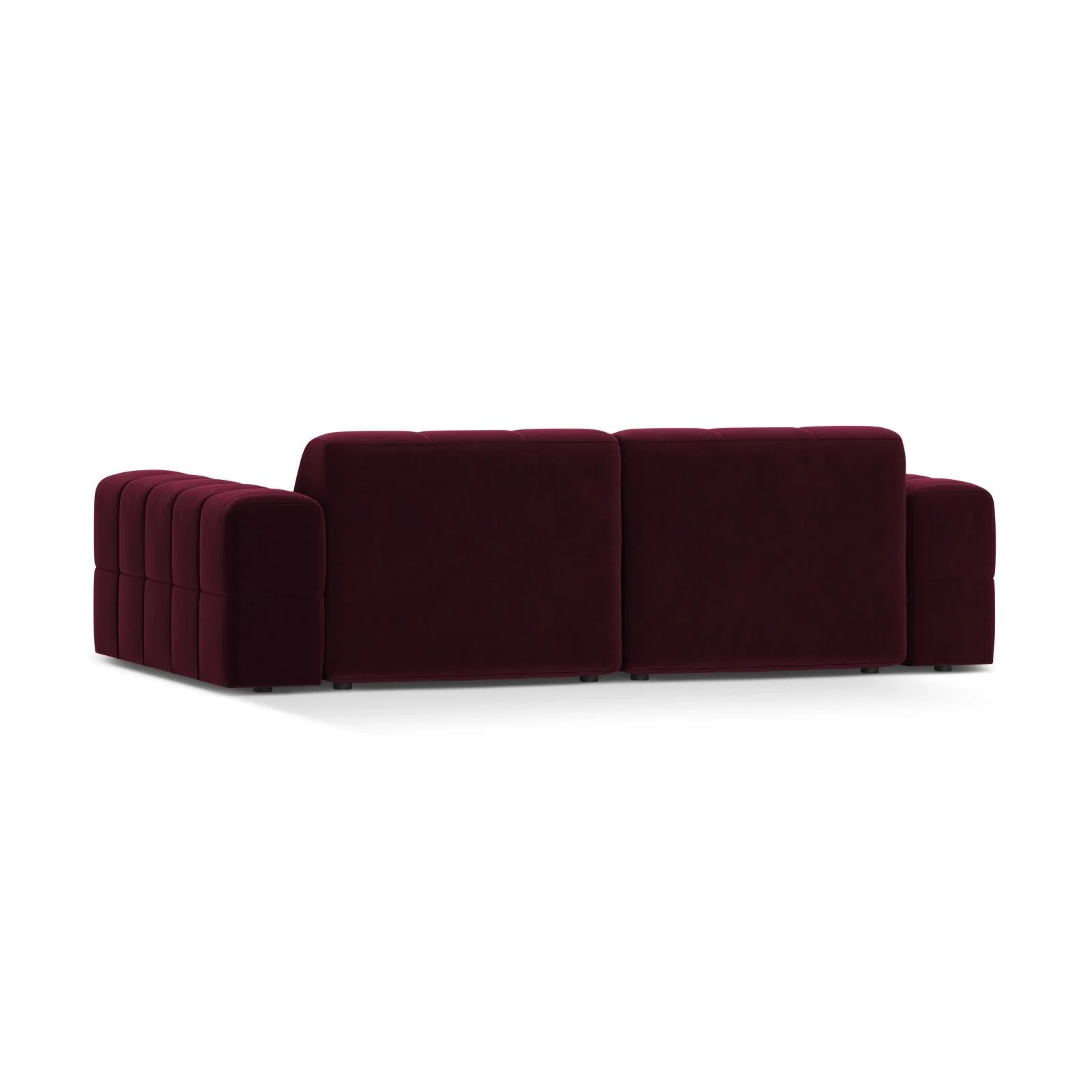 Chicago 3-Sitzer Sofa aus Samt oder Chenille, 212x102 cm - Image 74