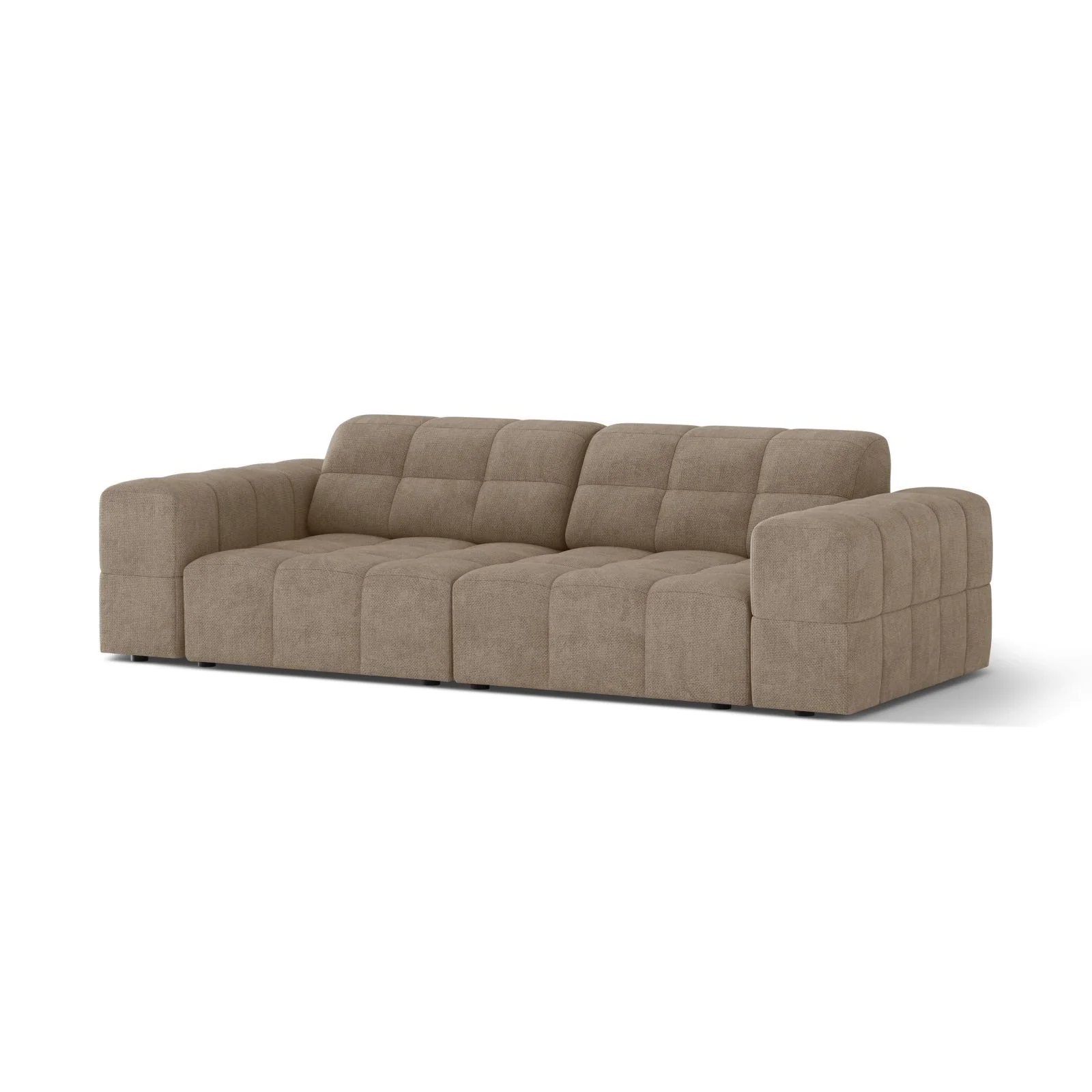Chicago 3-Sitzer Sofa aus Samt oder Chenille, 212x102 cm - Image 8