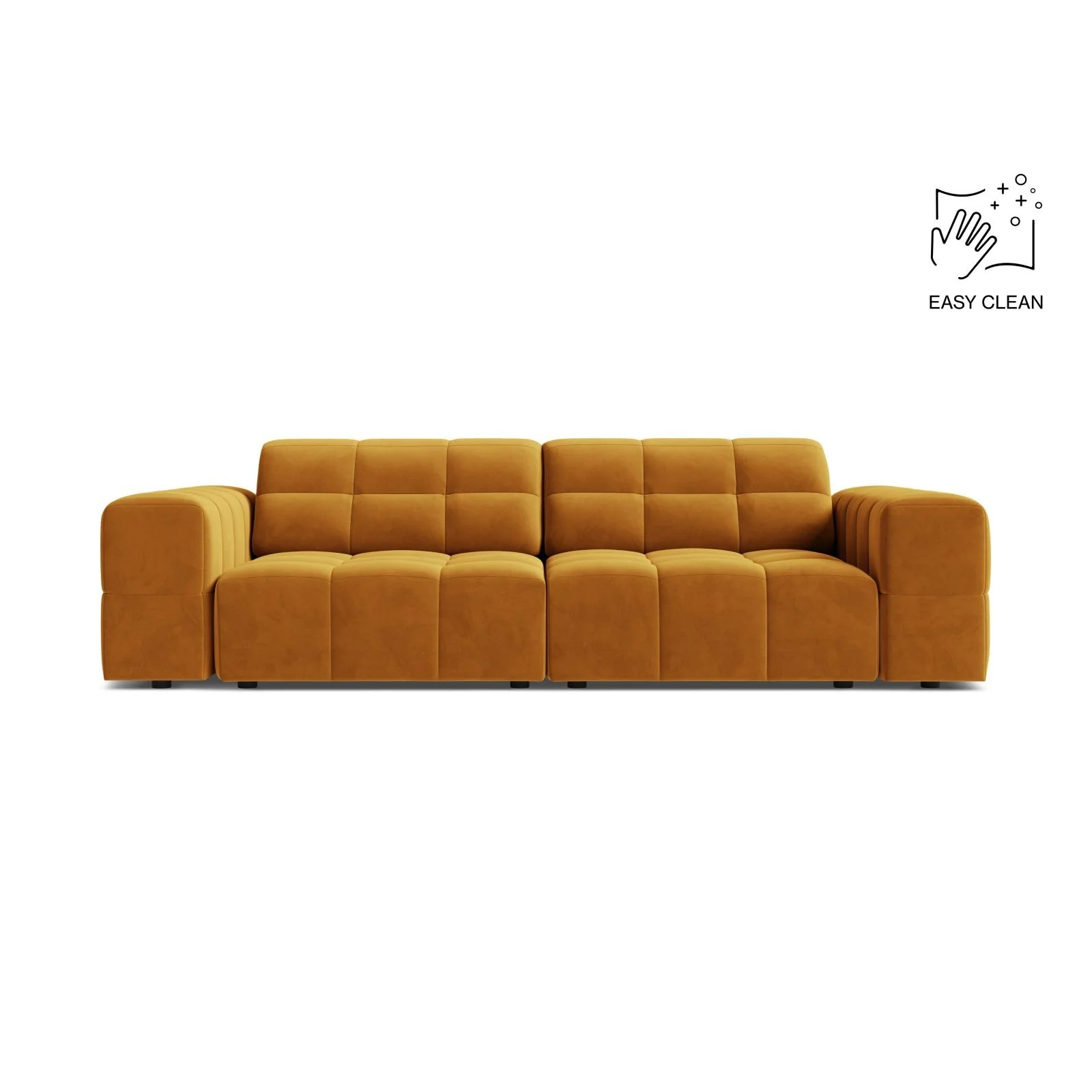 Chicago 3-Sitzer Sofa aus Samt oder Chenille, 212x102 cm - Image 81